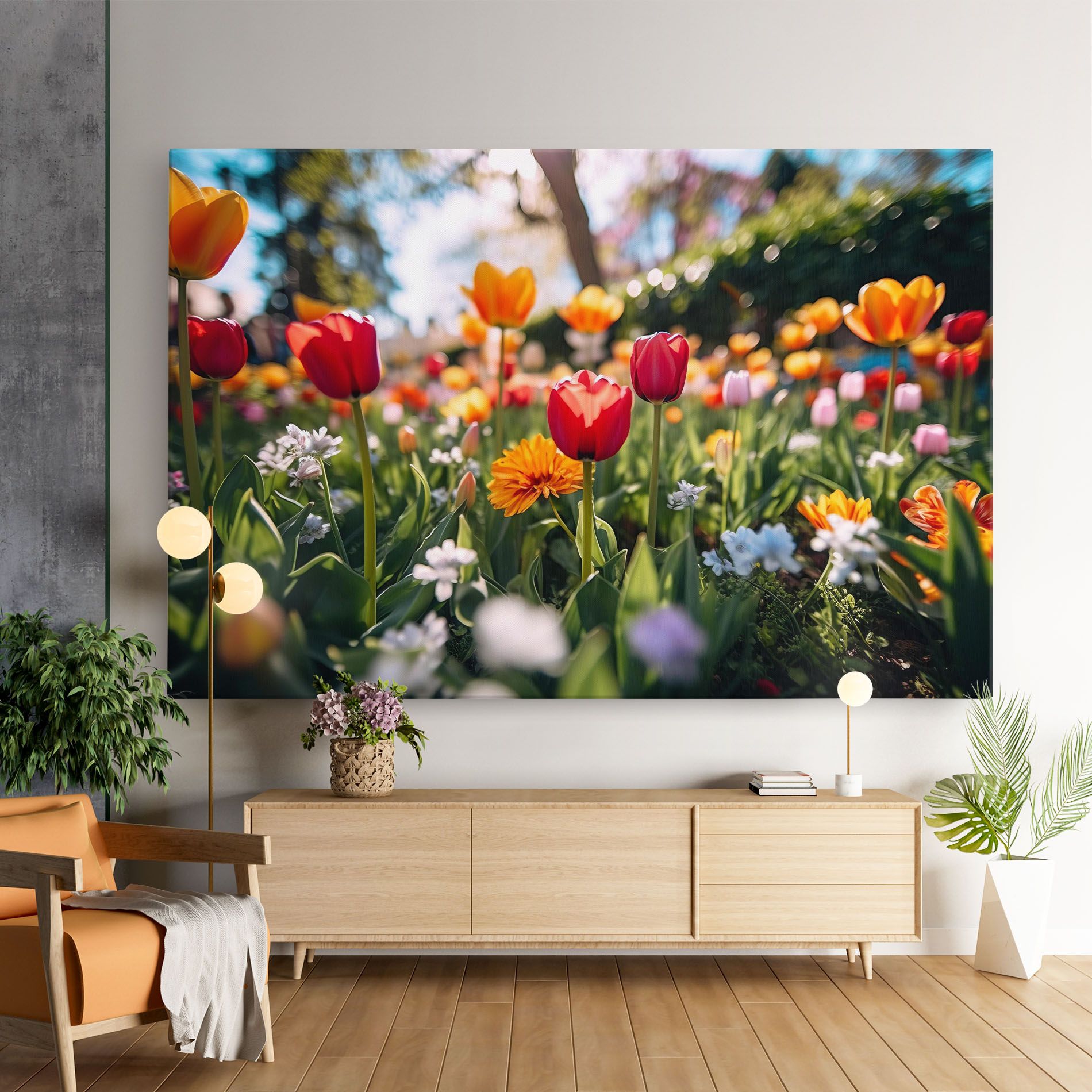 Garden Tulips Mix mockup 9