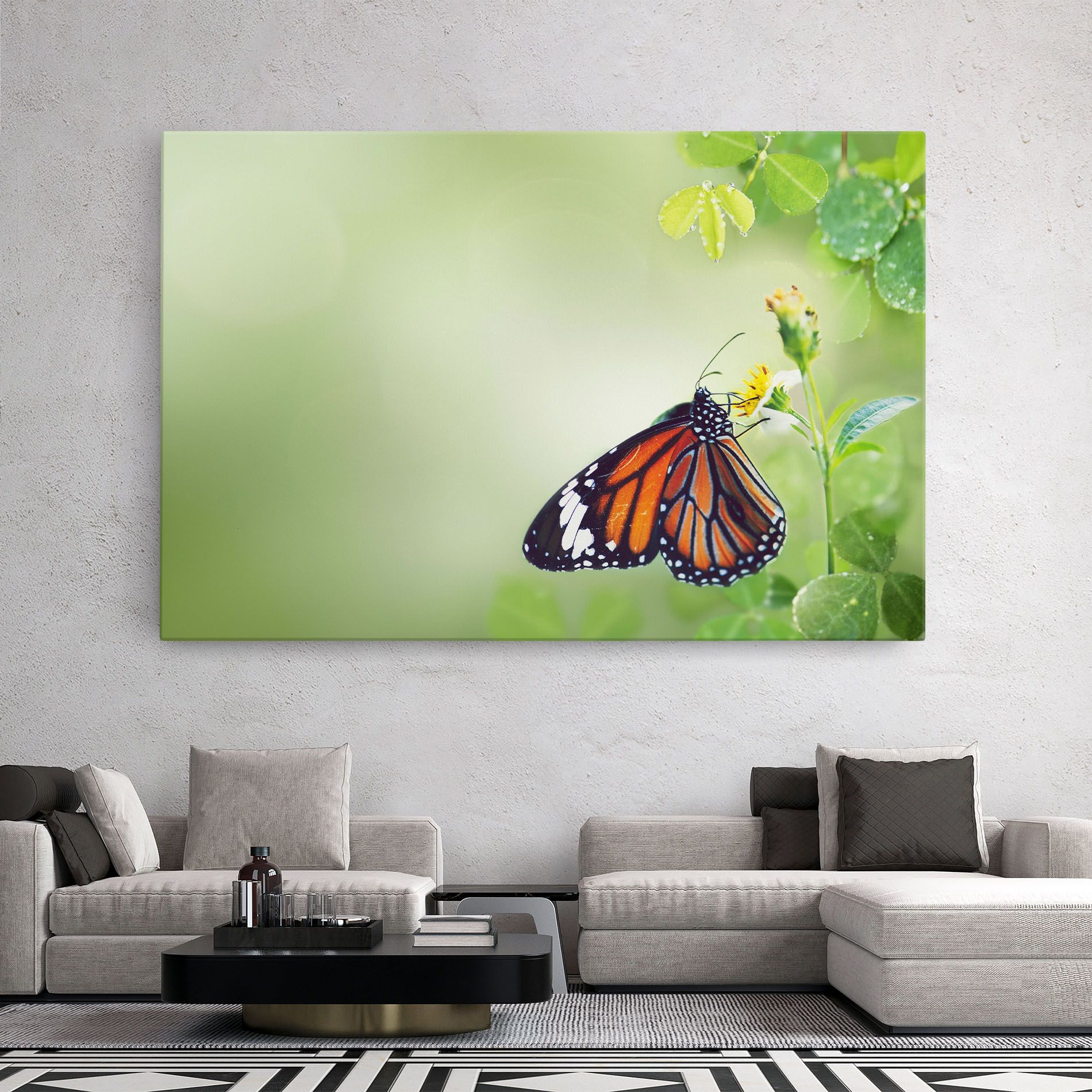 Butterfly Wild Plant mockup 2