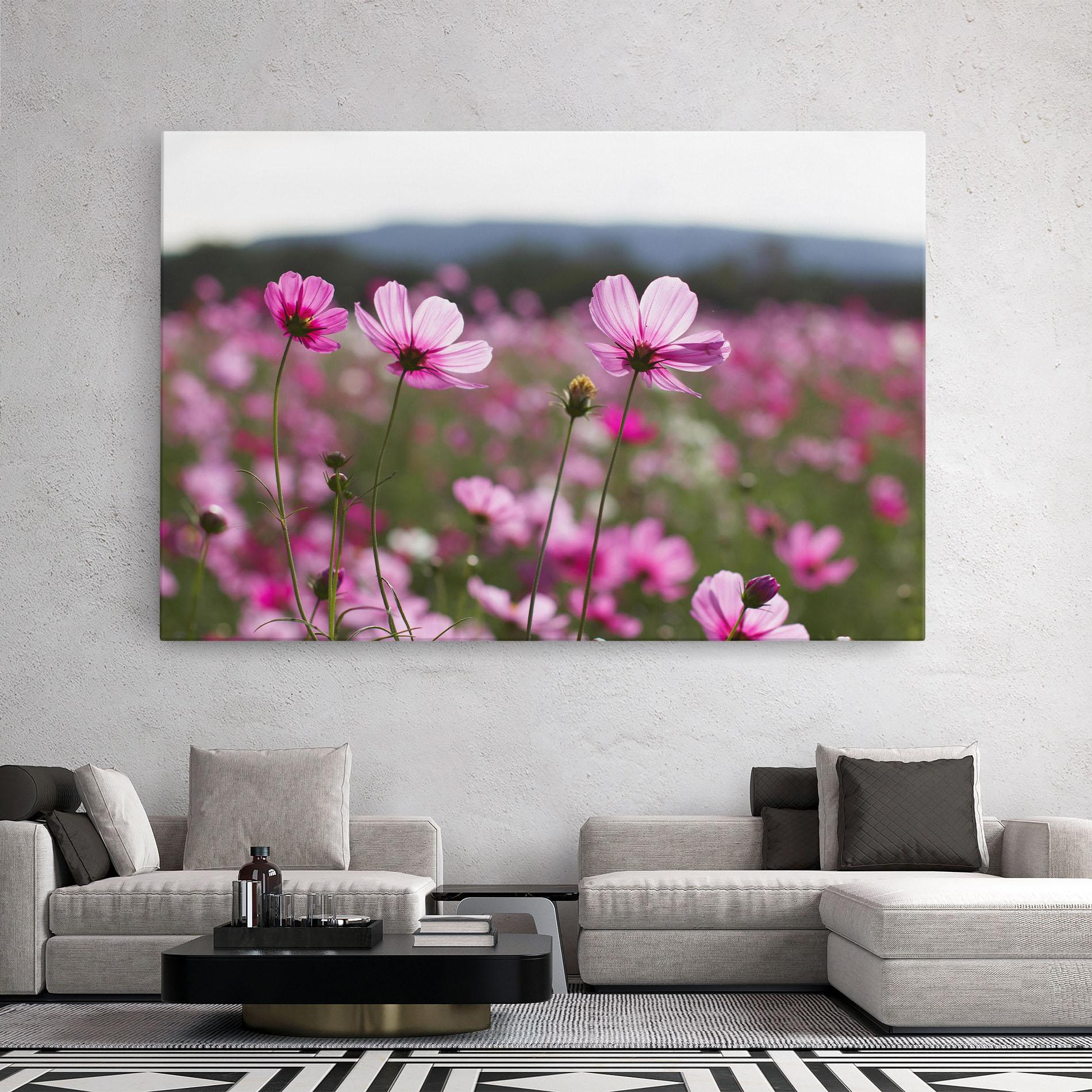 Tablou Canvas Cosmos Flower mockup 2
