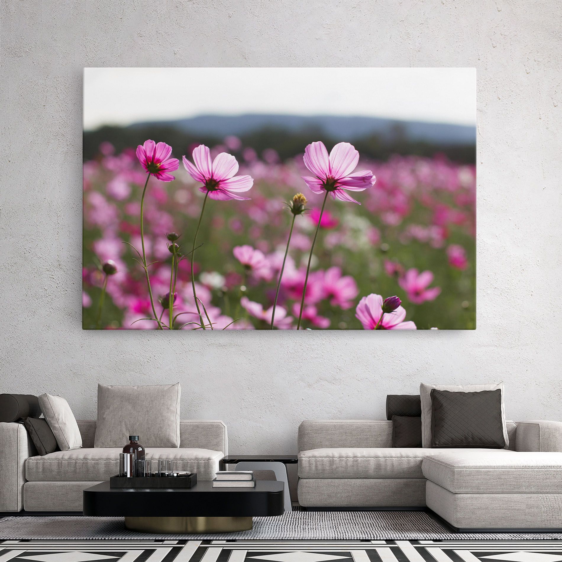 Cosmos Flower mockup 2