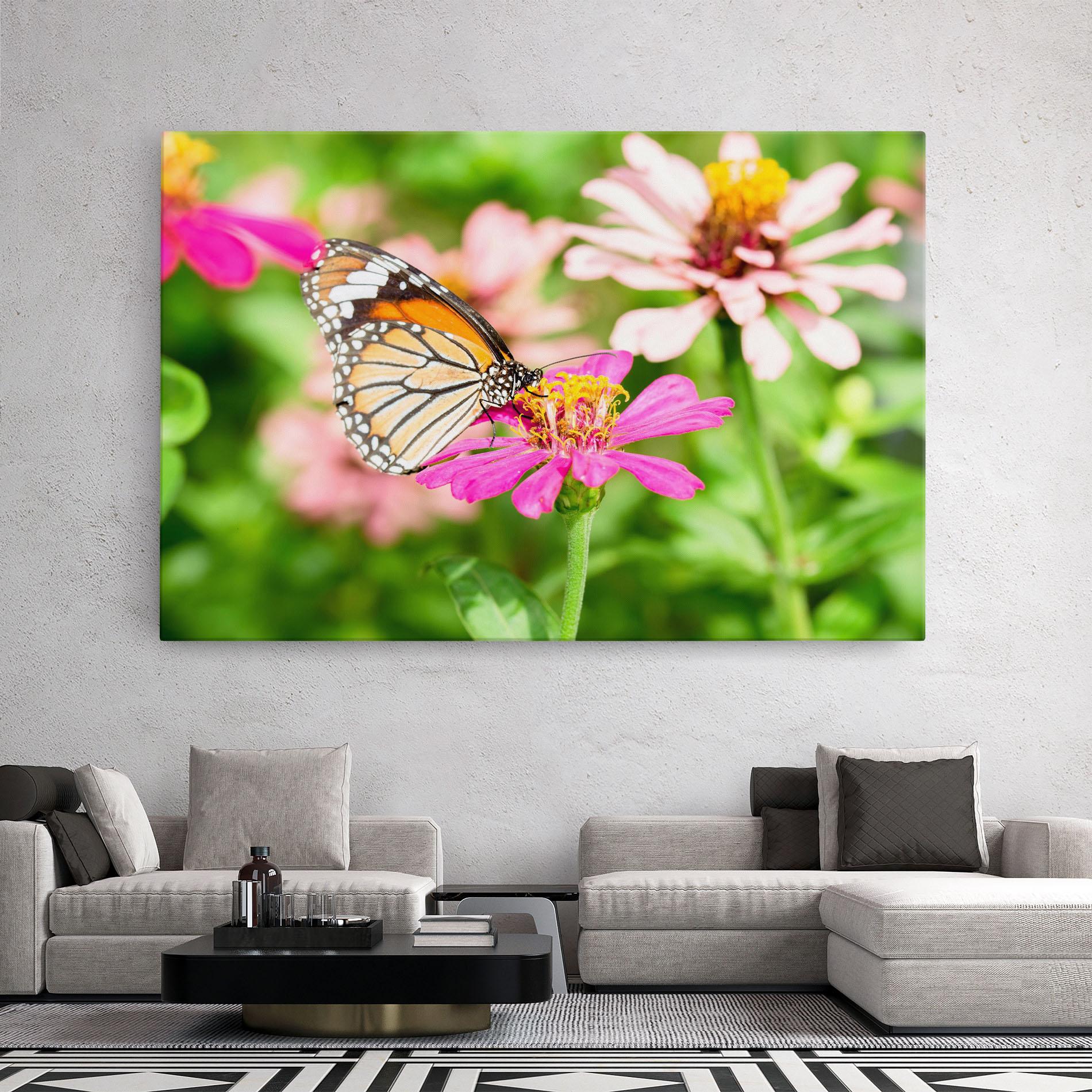 Tablou Canvas Daylight Butterfly mockup 2