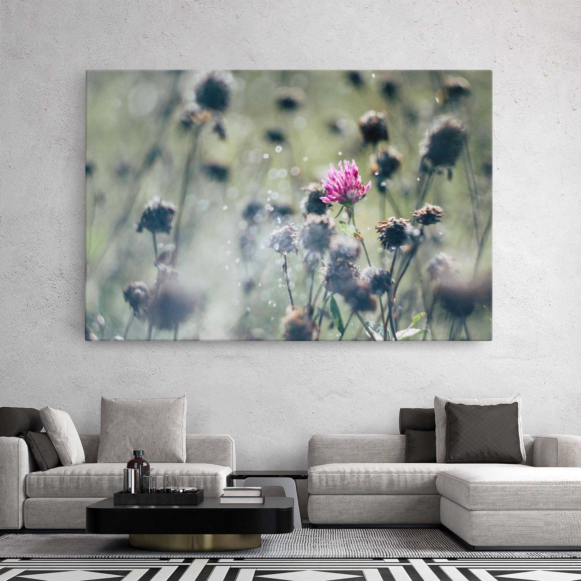 Tablou Canvas Dreamy Purple Flower mockup 2