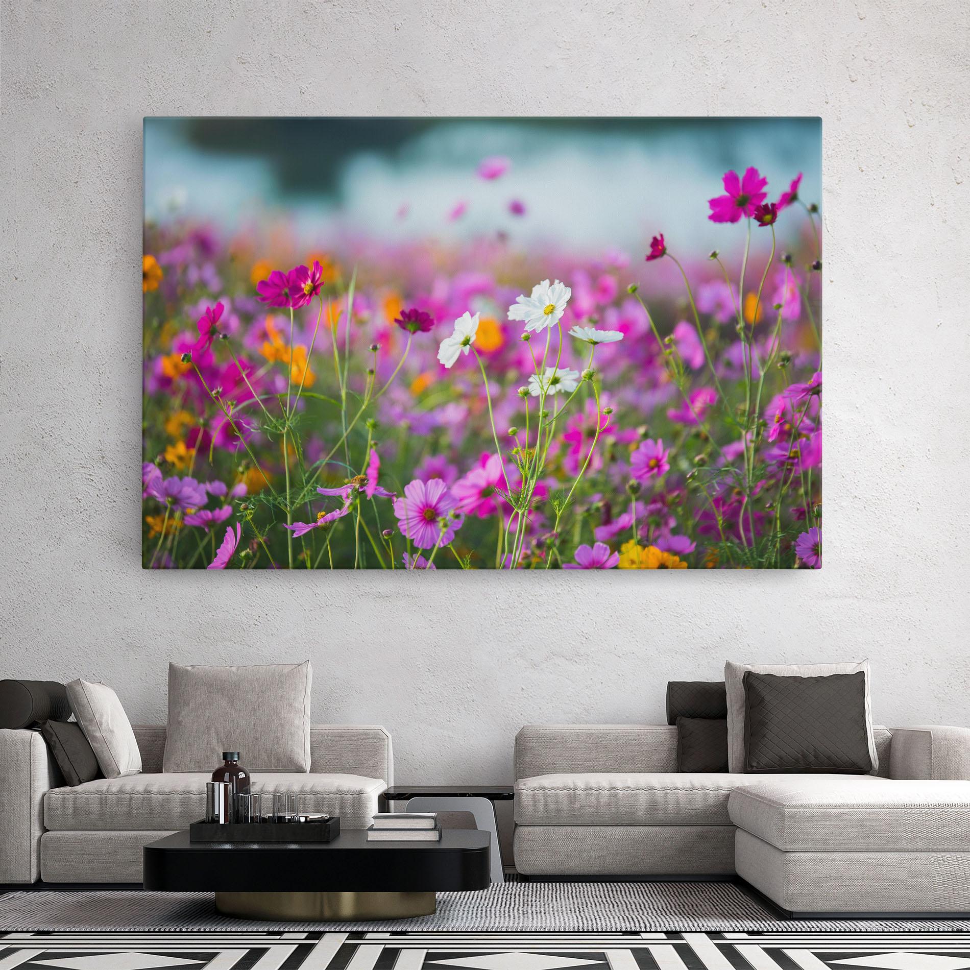 Tablou Canvas Flower Grassland mockup 2