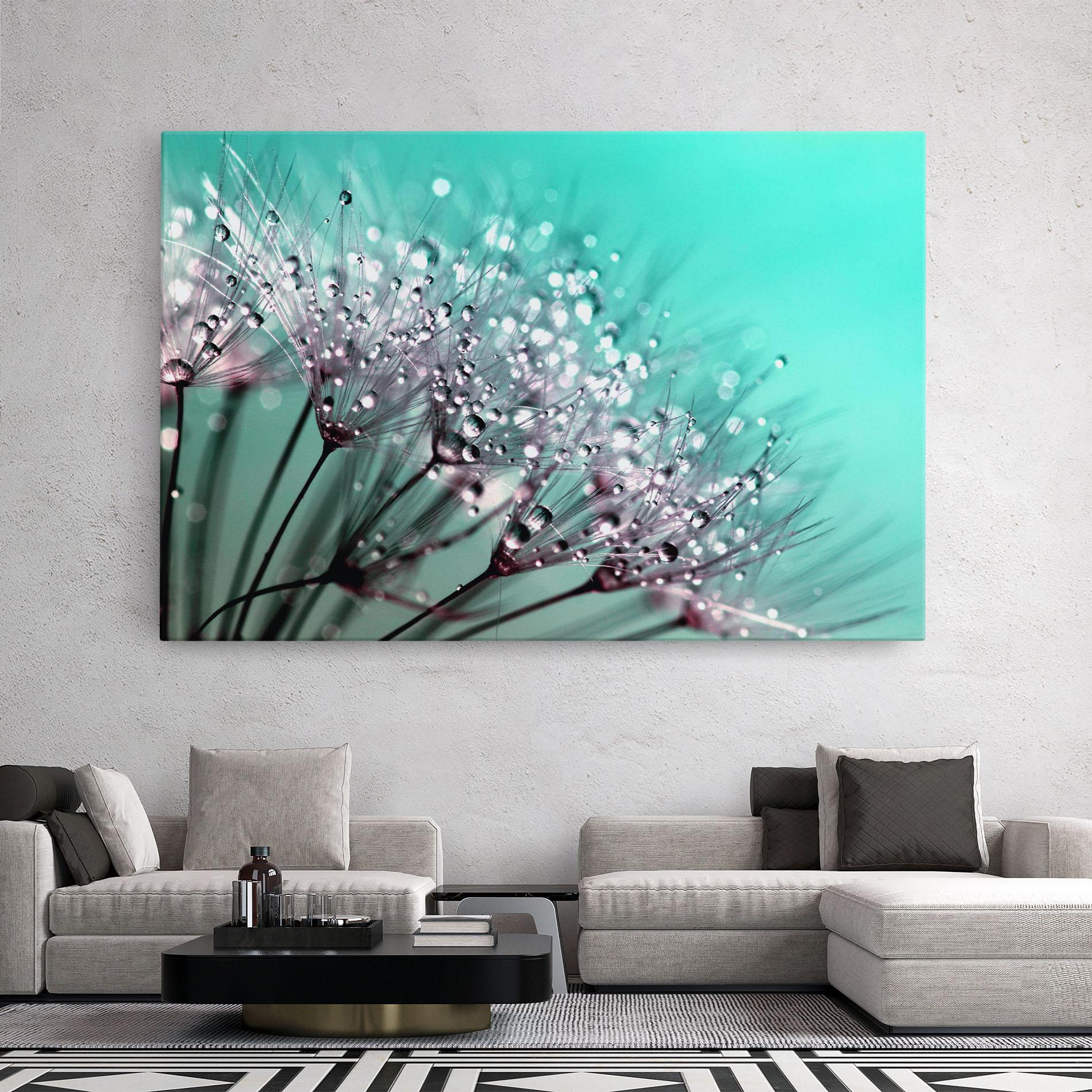 Tablou Canvas Water Flower mockup 2