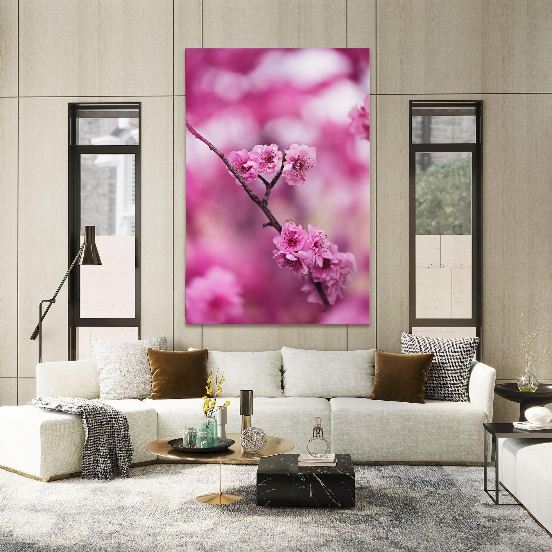 Tablou Canvas Pink Flower Tree mockup 2