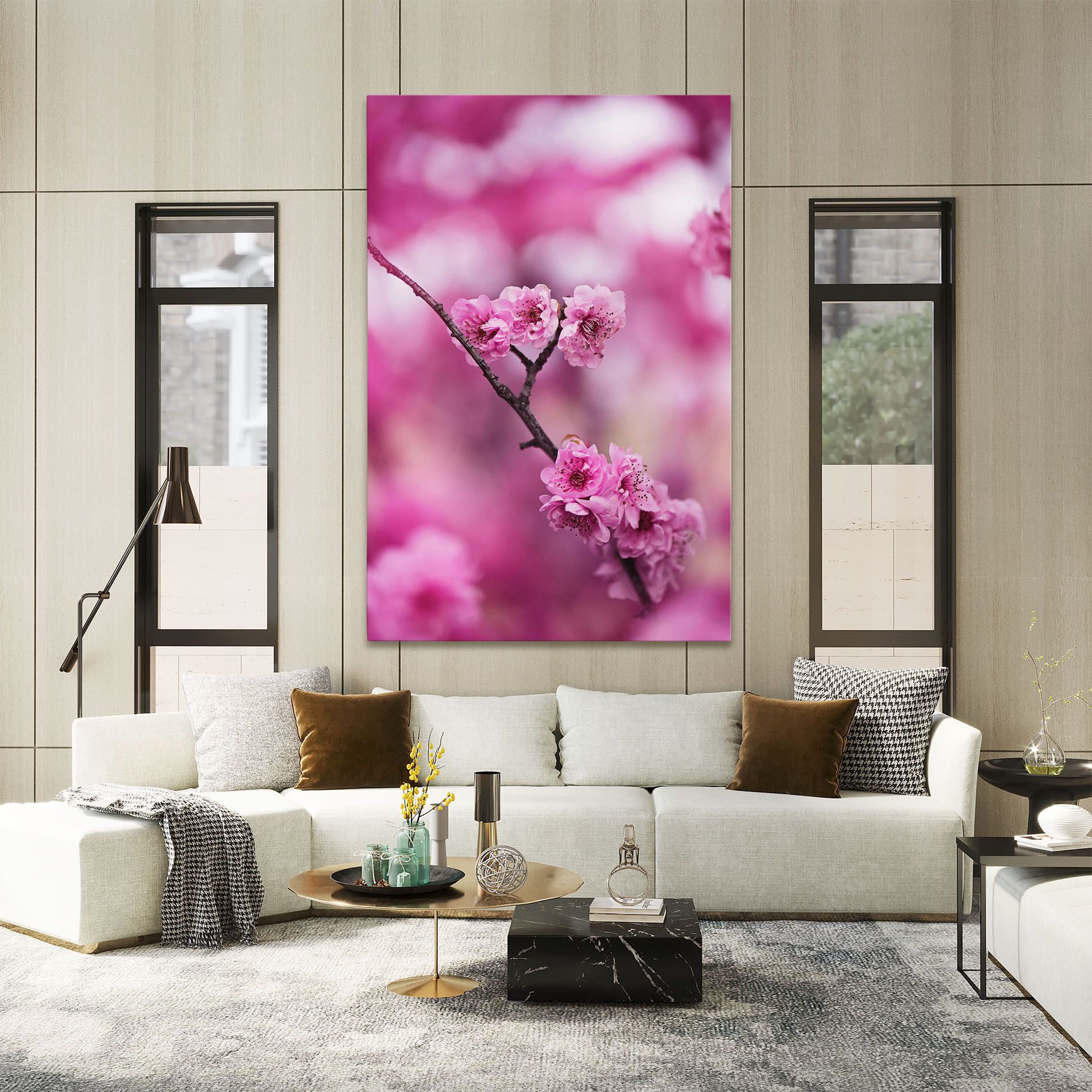 Pink Flower Tree mockup 2