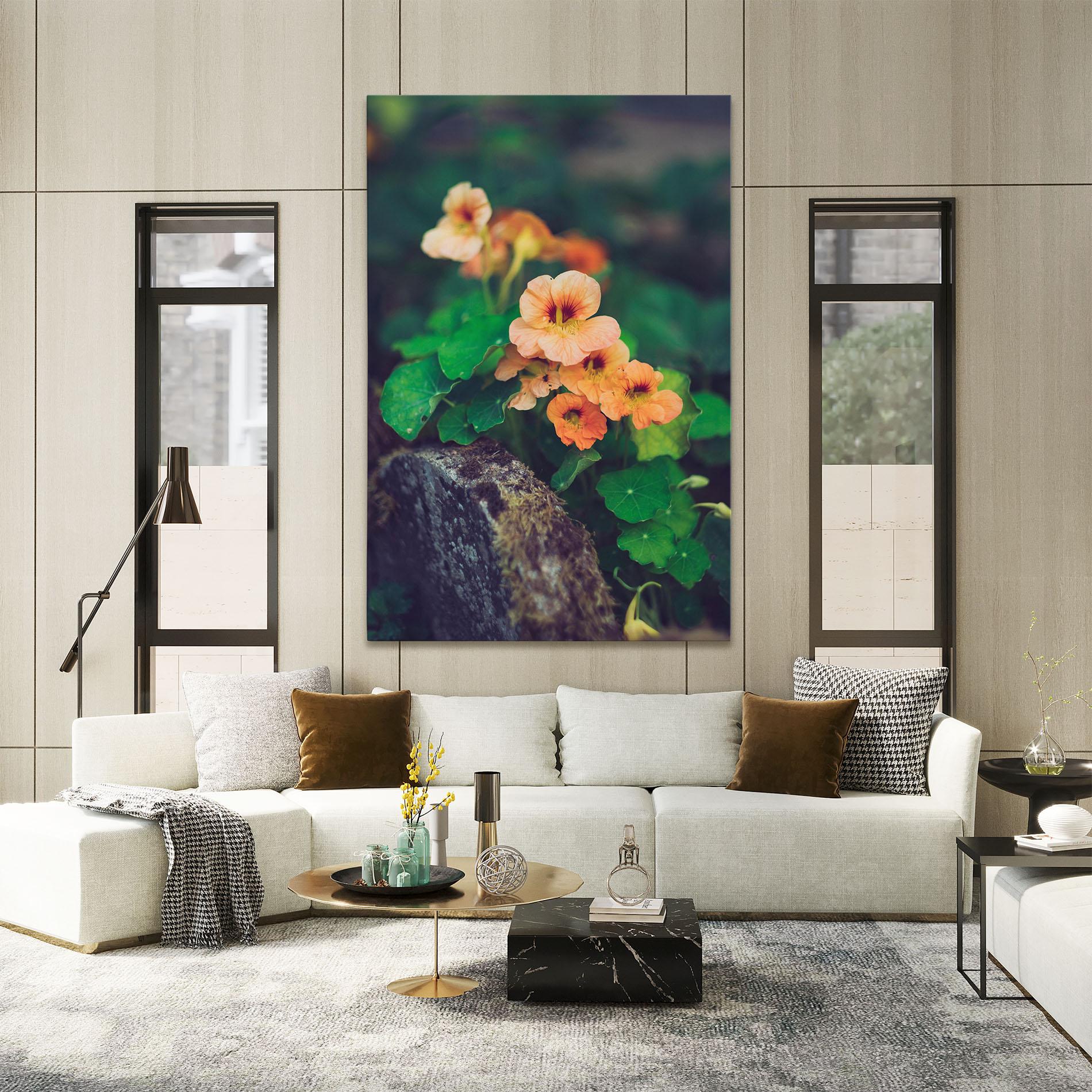 Tablou Canvas Small Pink Flowers mockup 2