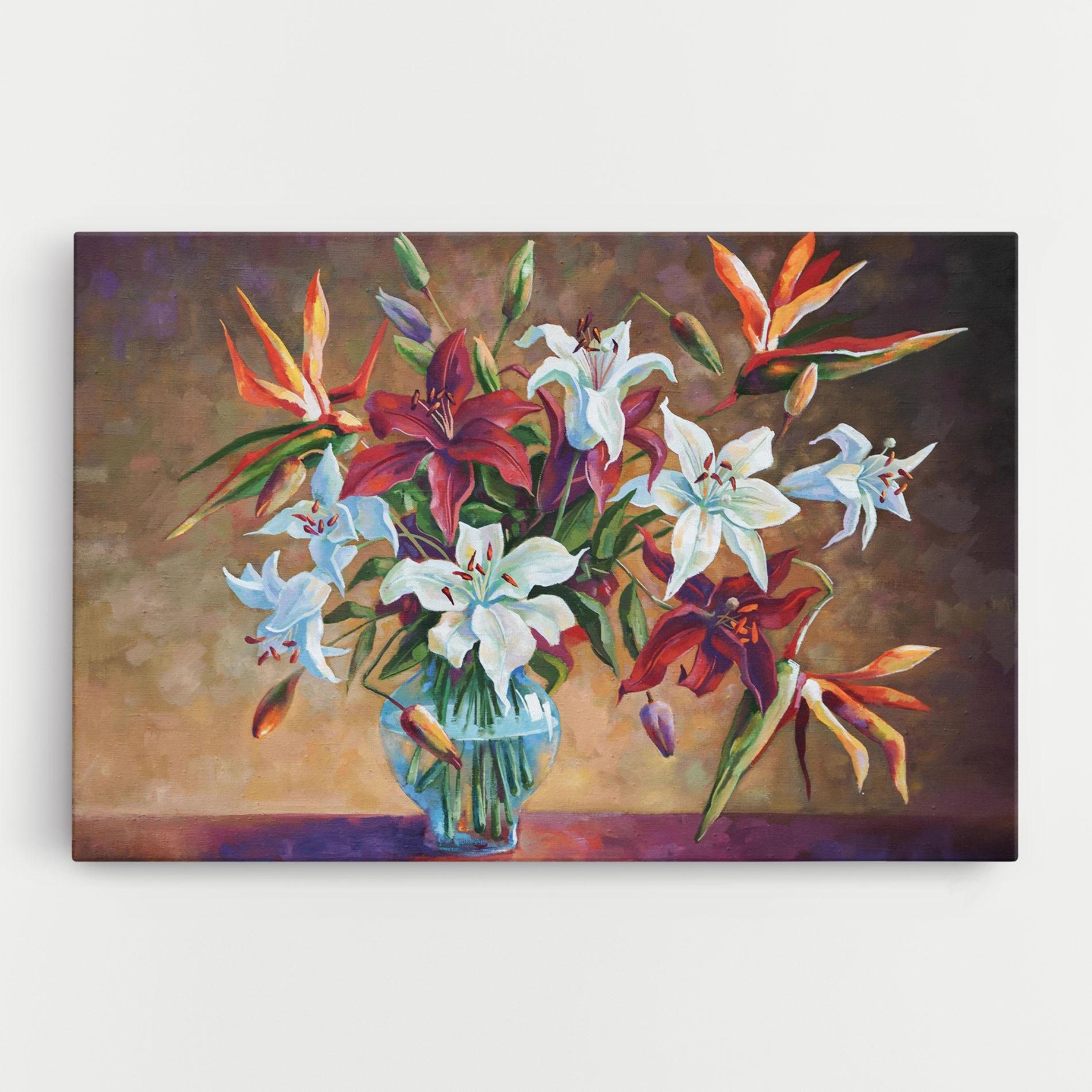 Tablou Canvas Flower Vase mockup 0