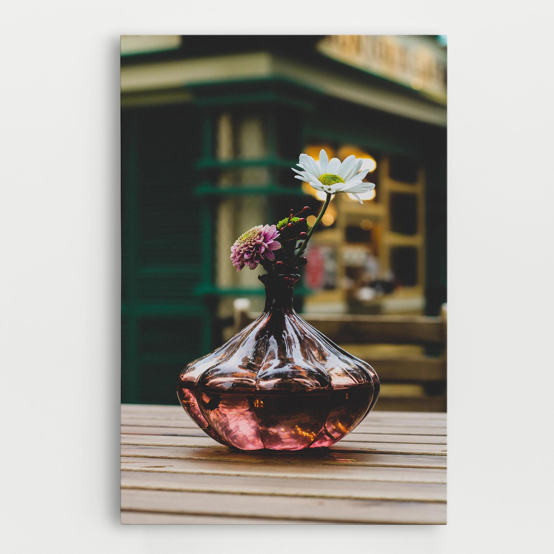 Tablou Canvas Pink Vase Flower mockup 0