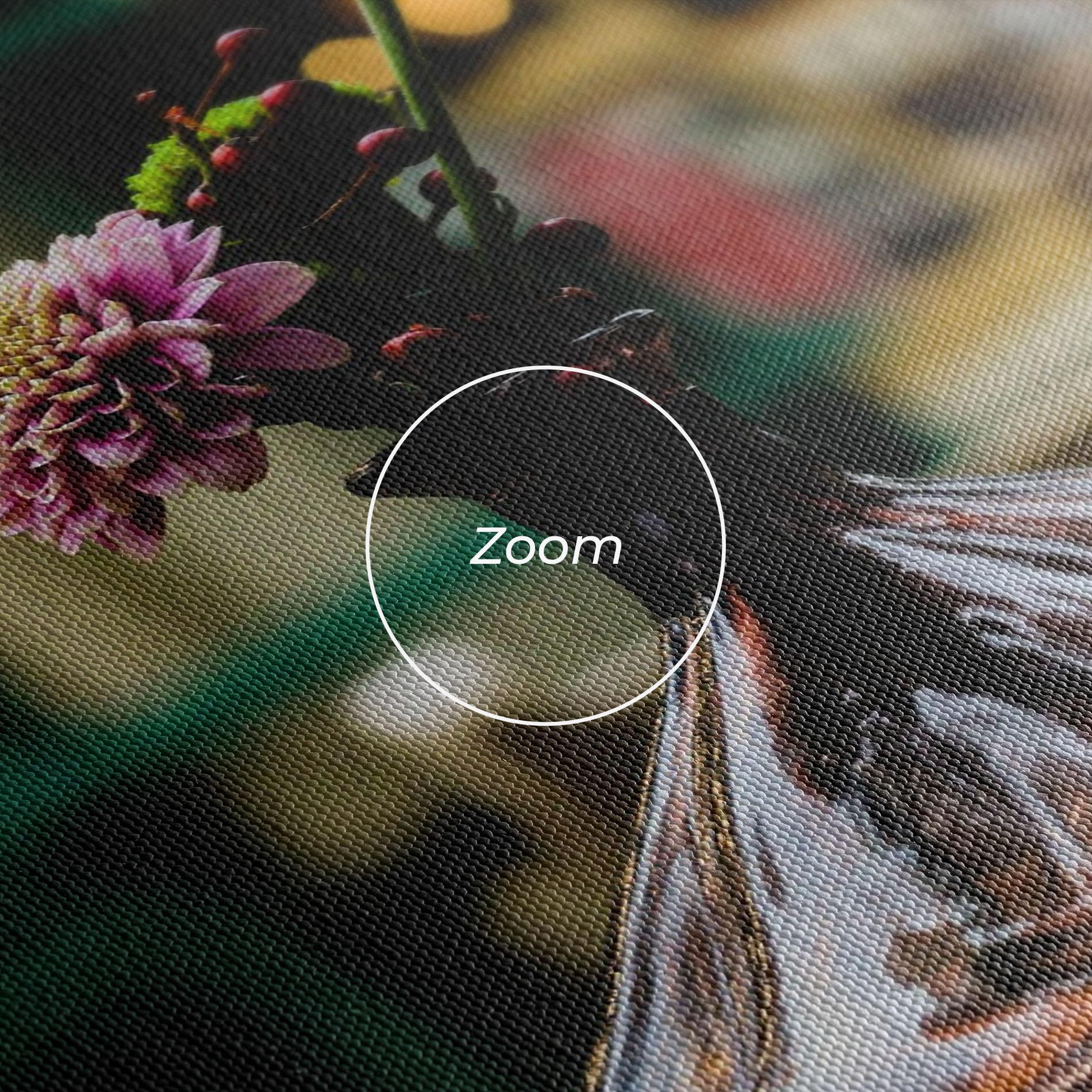 Tablou Canvas Pink Vase Flower mockup 3