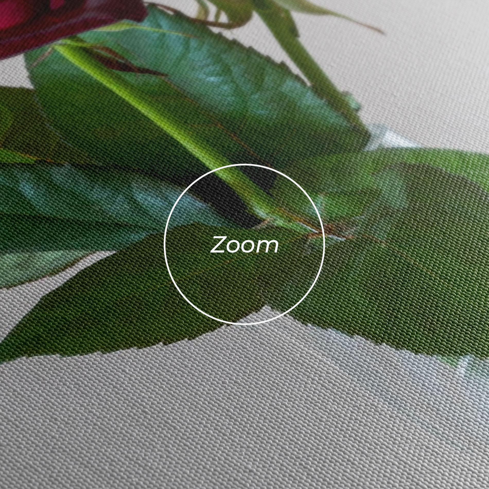 Tablou Canvas Red Roses Vase mockup 3