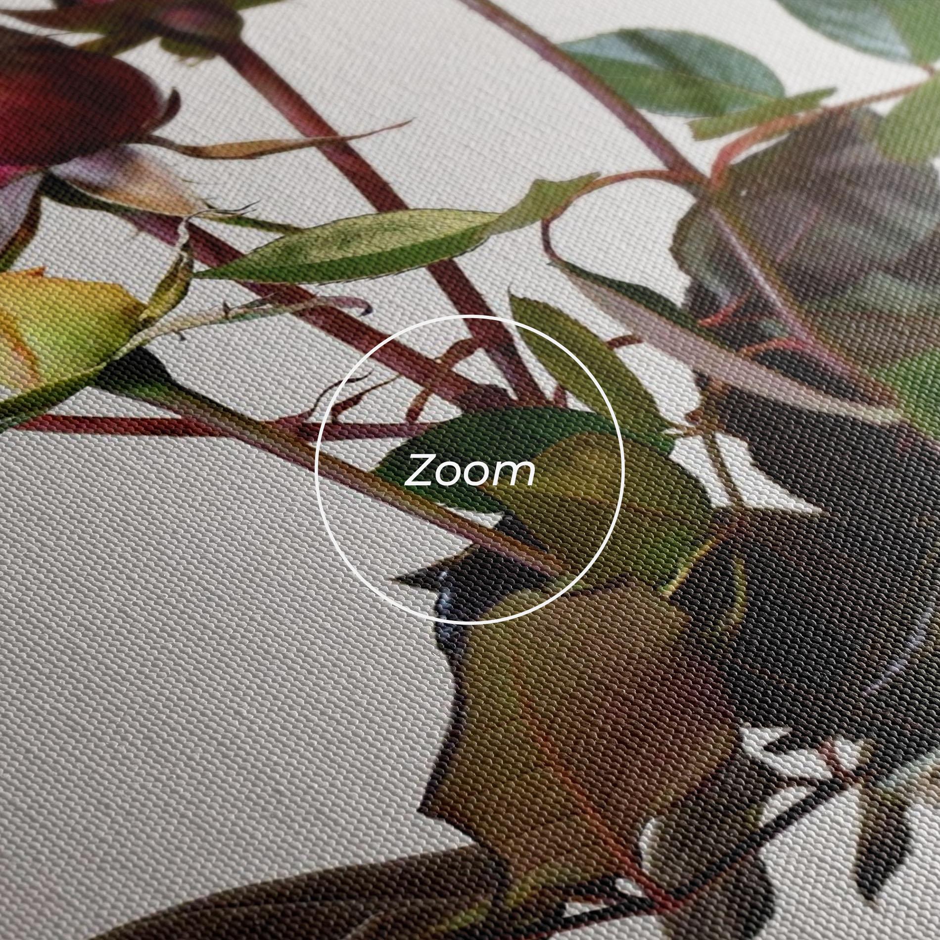 Tablou Canvas Roses Vase mockup 3