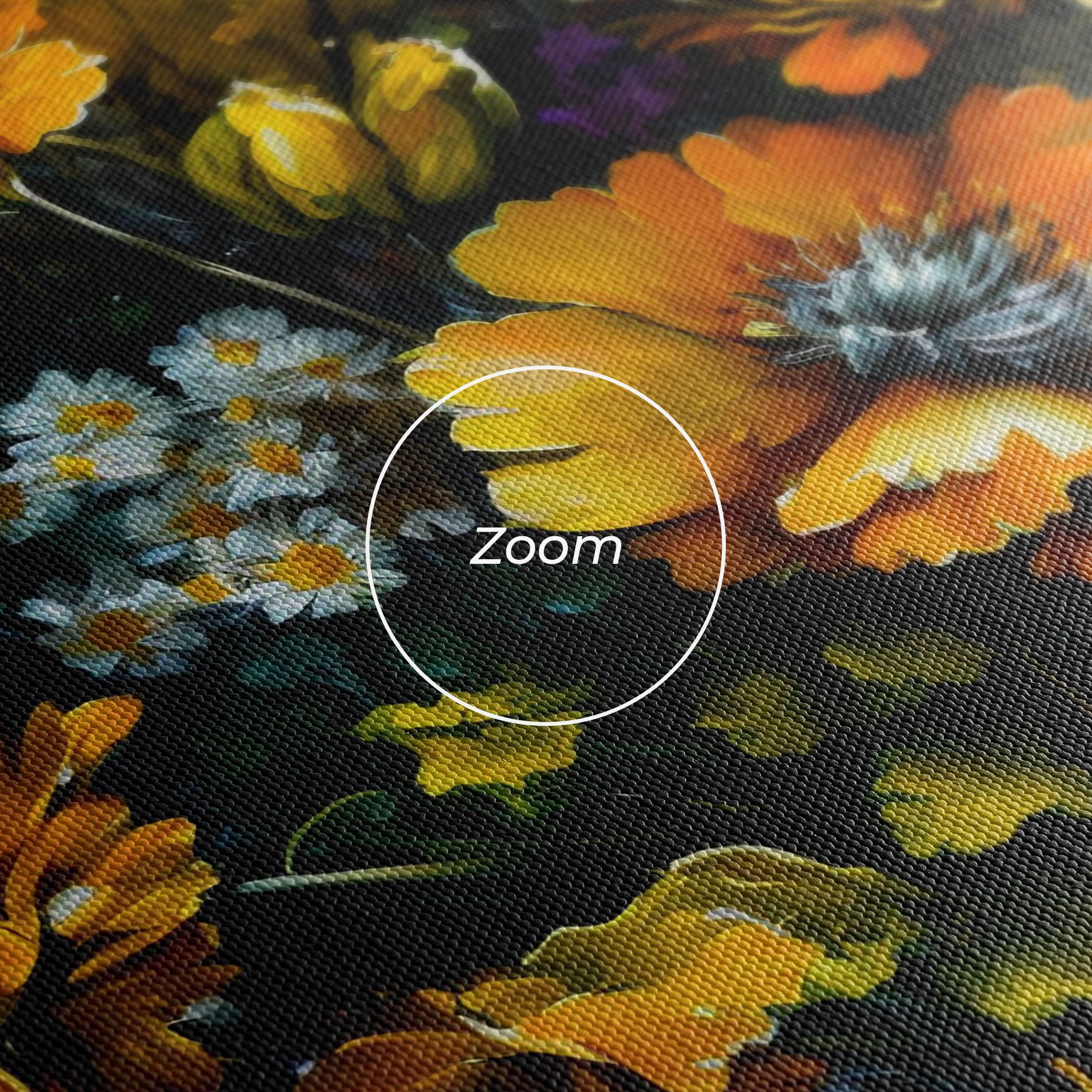 Yellow Flower Art Vase mockup 3