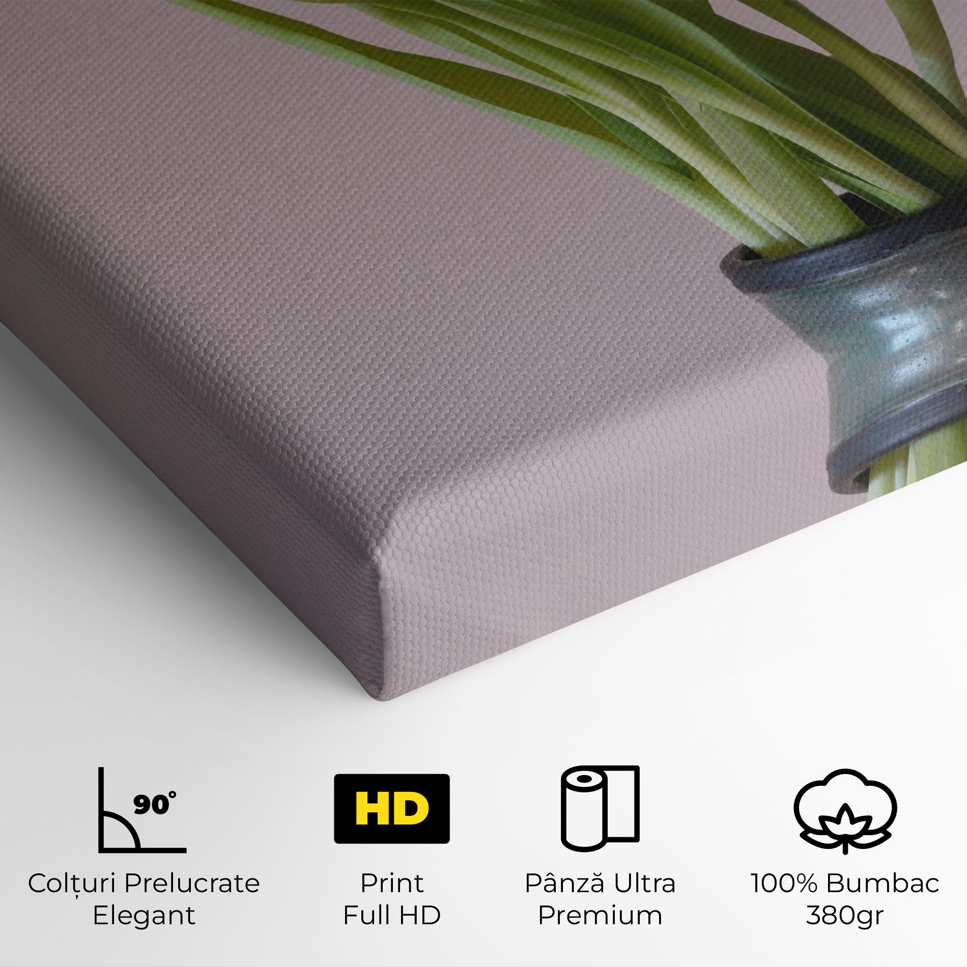 Pink Tulips Vase mockup 4