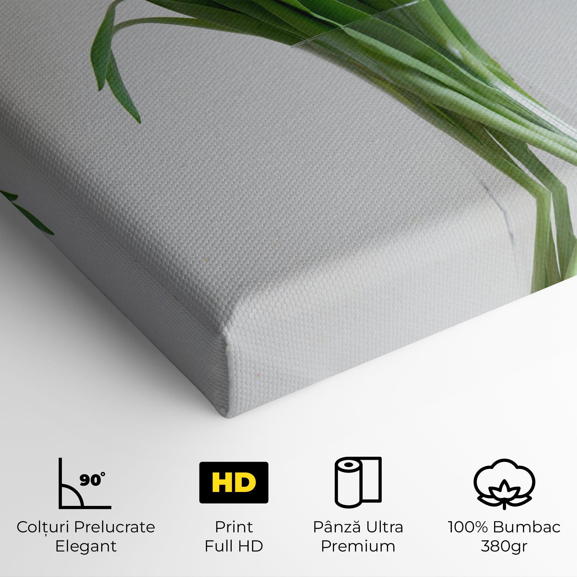 Tablou Canvas Pretty Tulips Vase mockup 4