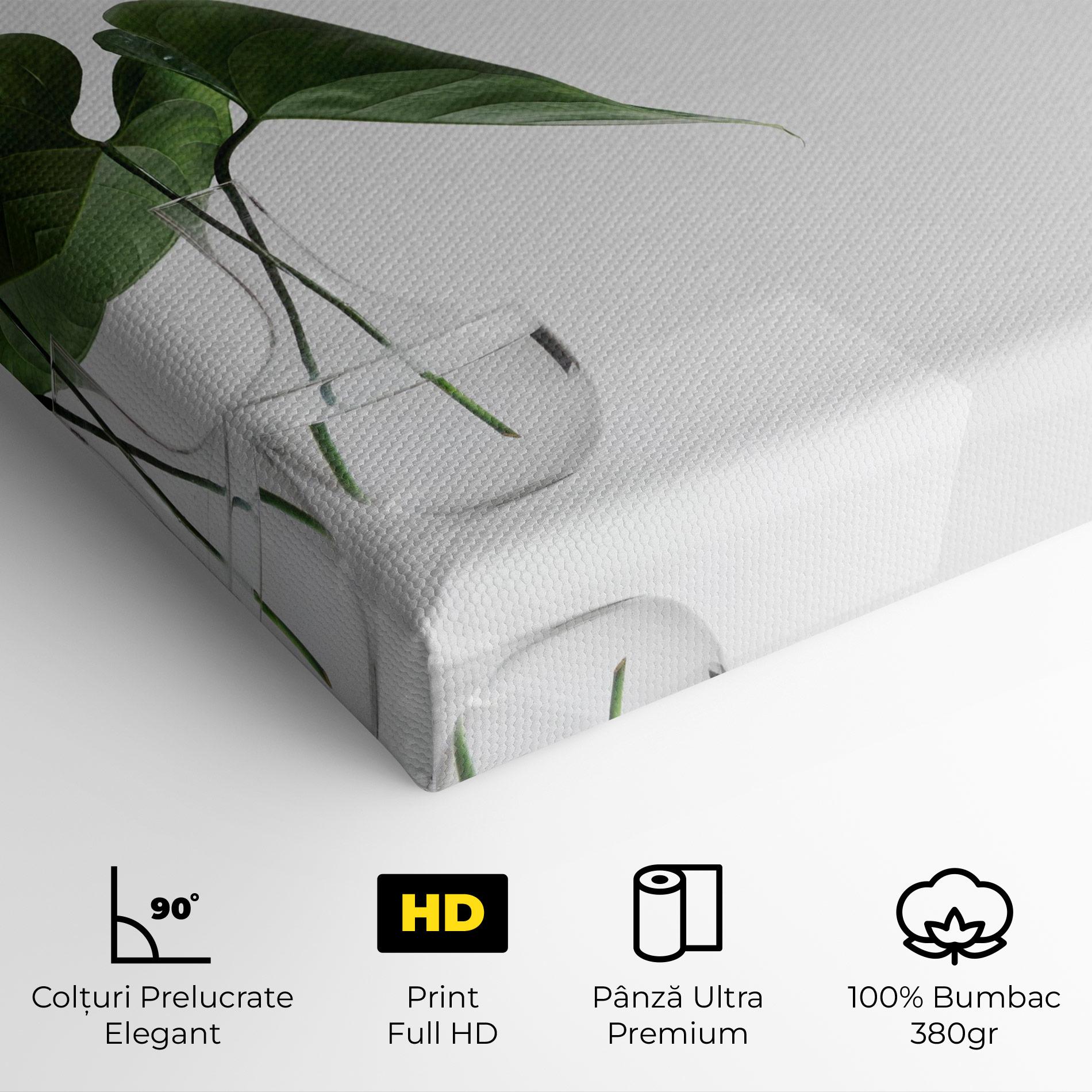 Tablou Canvas White Table Vase mockup 4