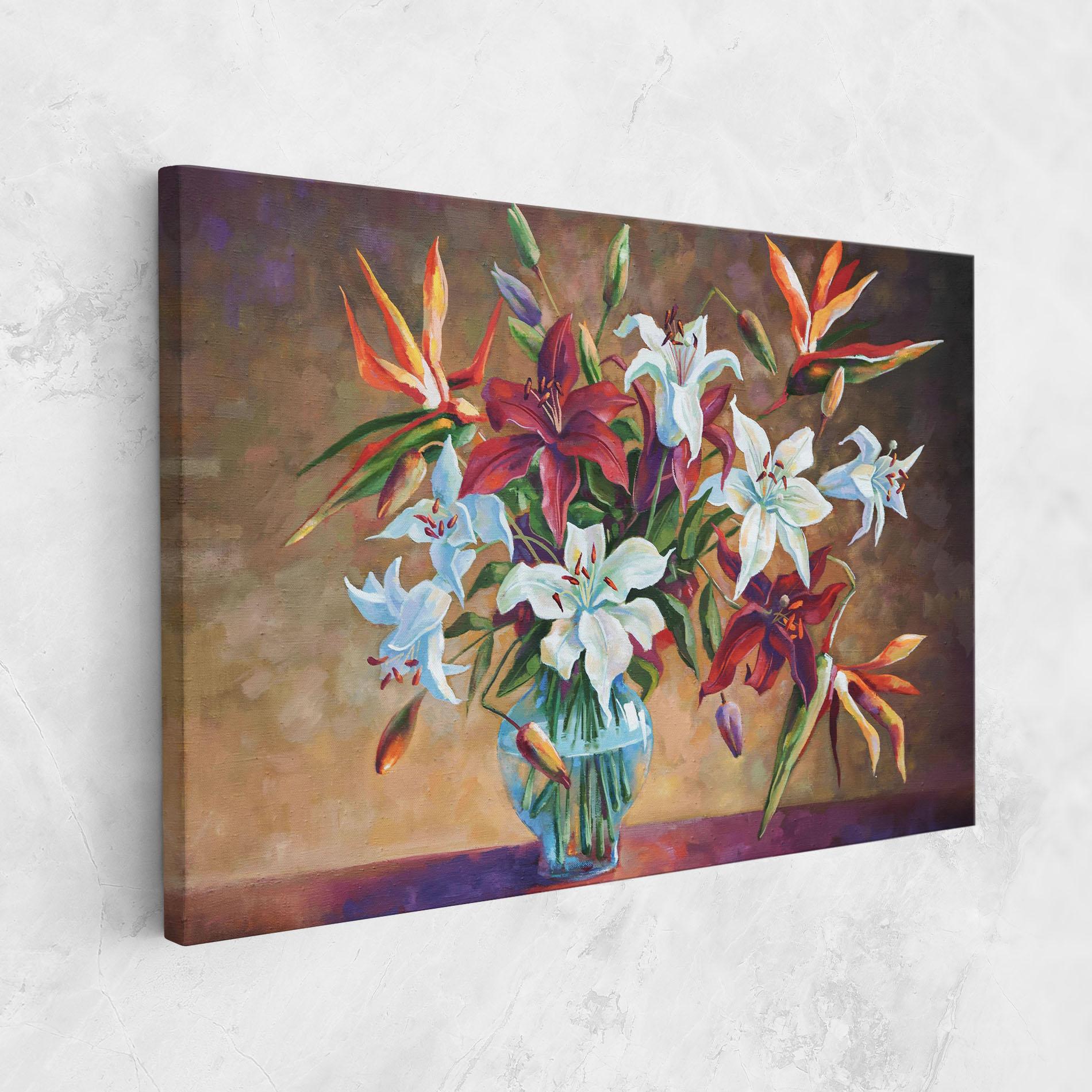 Tablou Canvas Flower Vase mockup 1