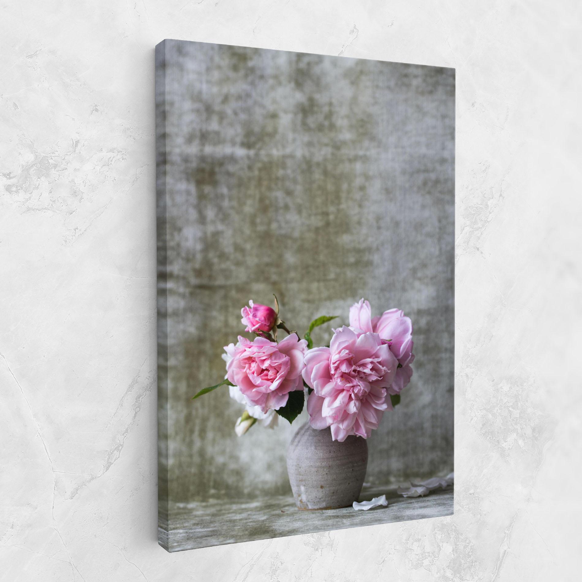 Tablou Canvas Rose Vase mockup 1
