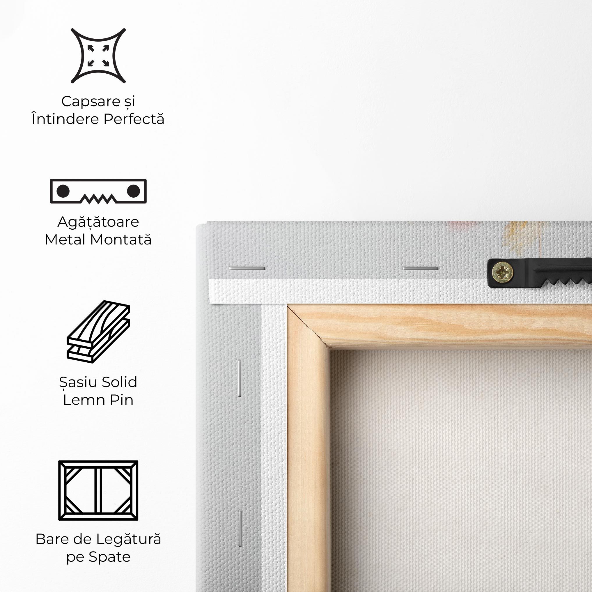 Pink Cream Flower Vase mockup 5