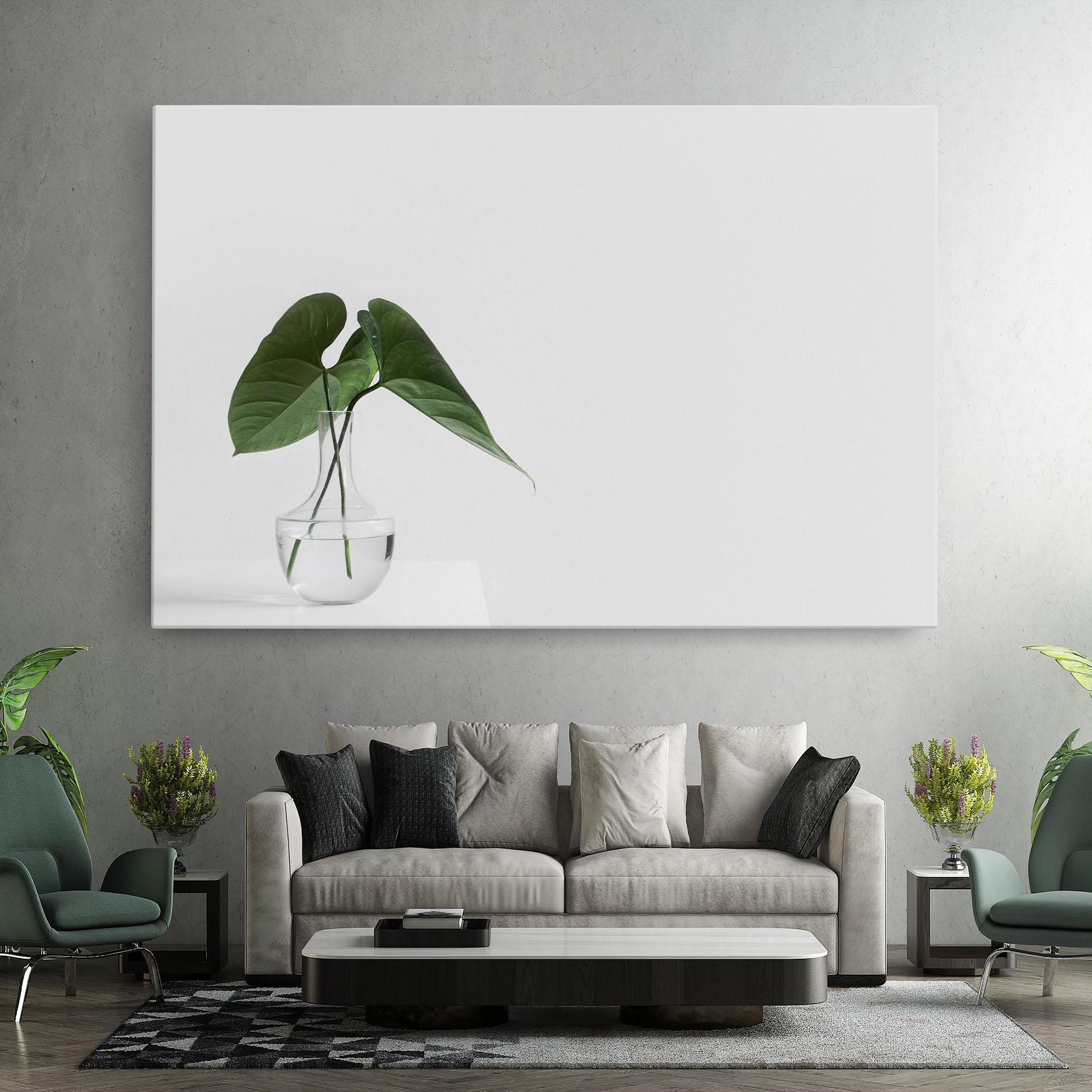 Tablou Canvas White Table Vase mockup 7