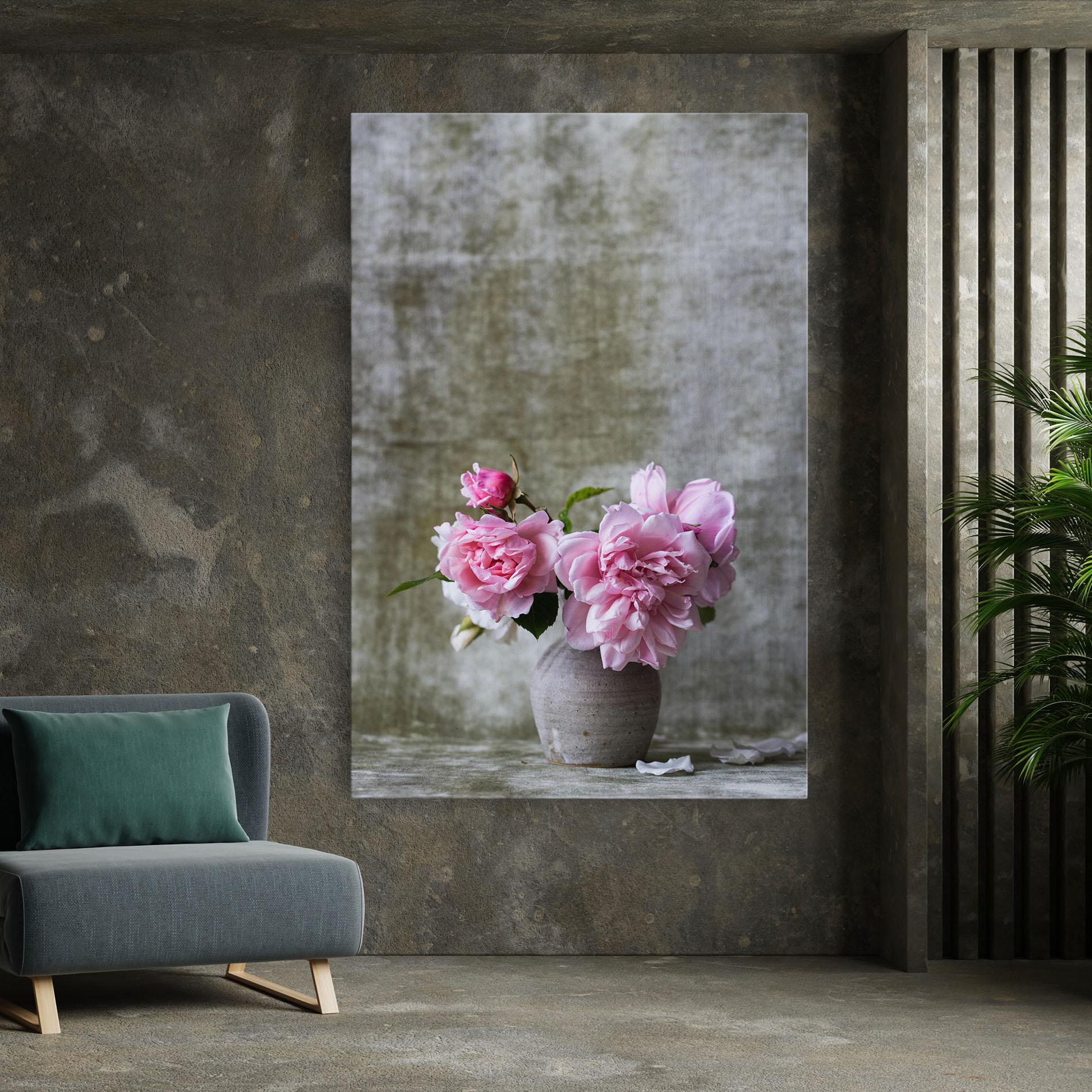 Tablou Canvas Rose Vase mockup 7