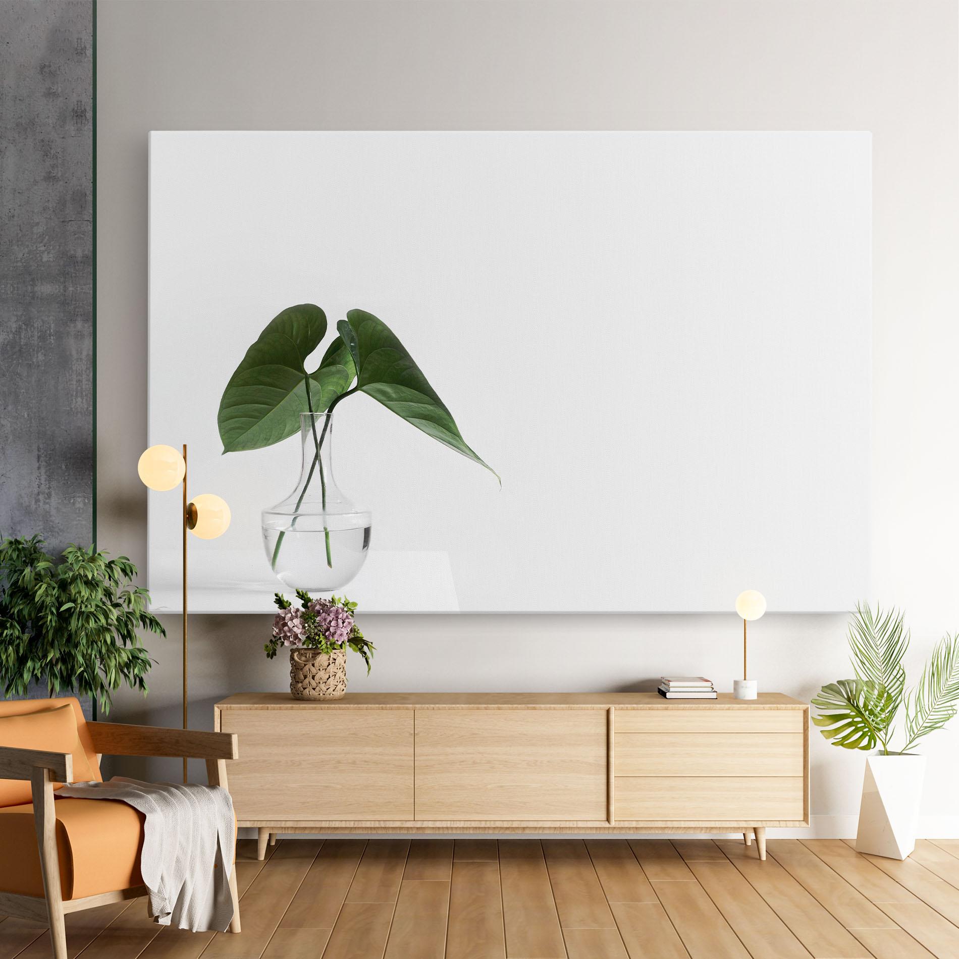 Tablou Canvas White Table Vase mockup 9