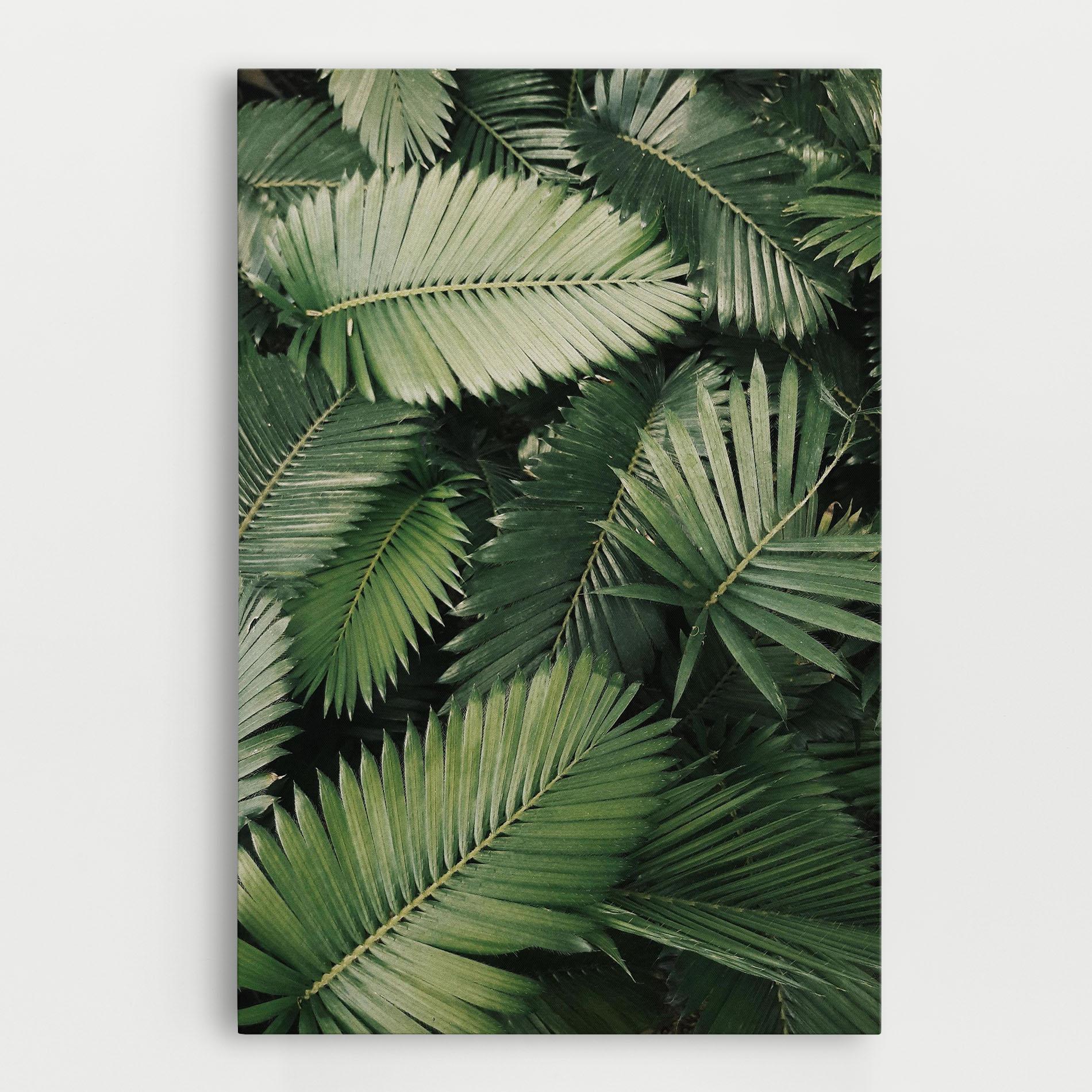 Tablou Canvas Green Leaves mockup 0