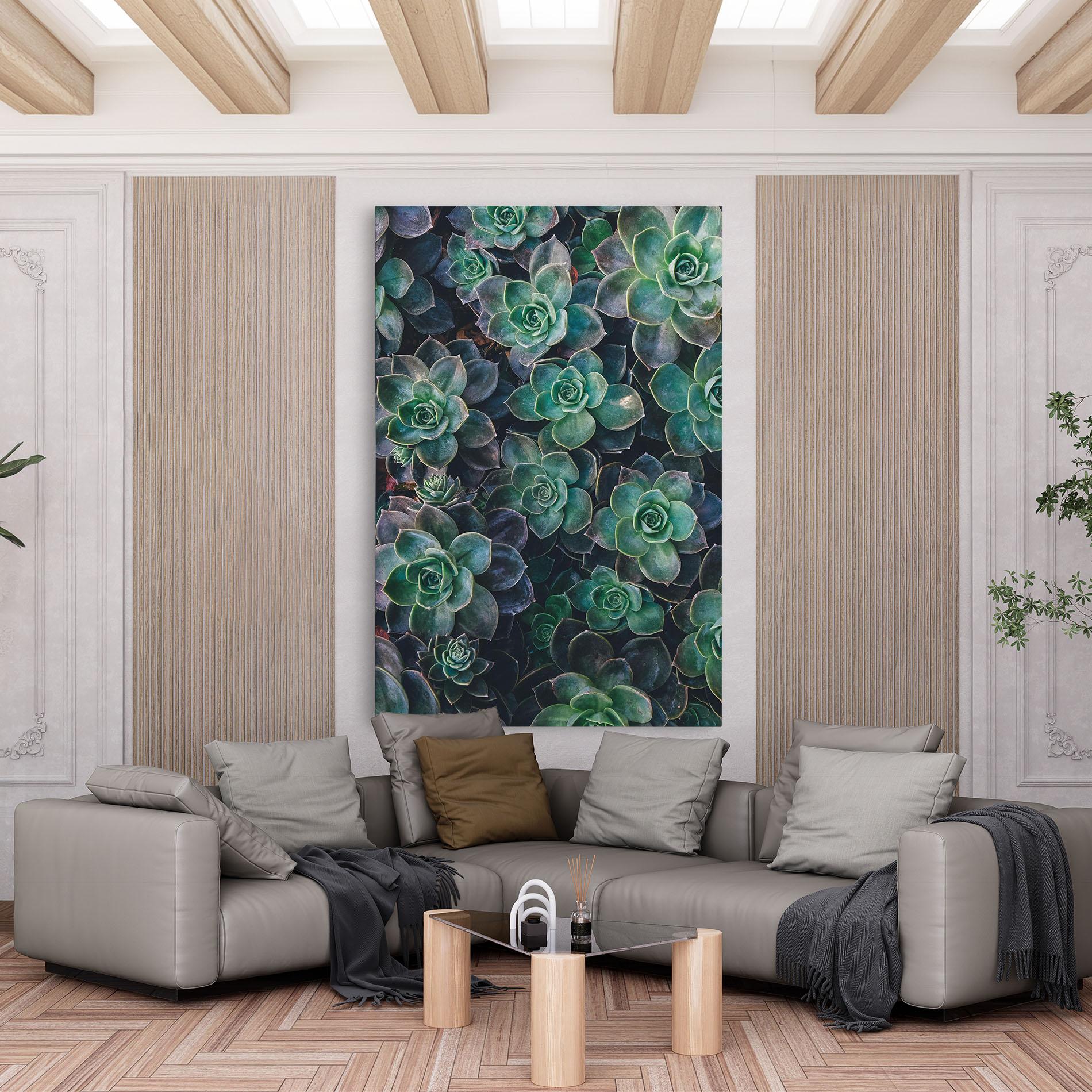 Tablou Canvas Green Lilac Tree mockup 6