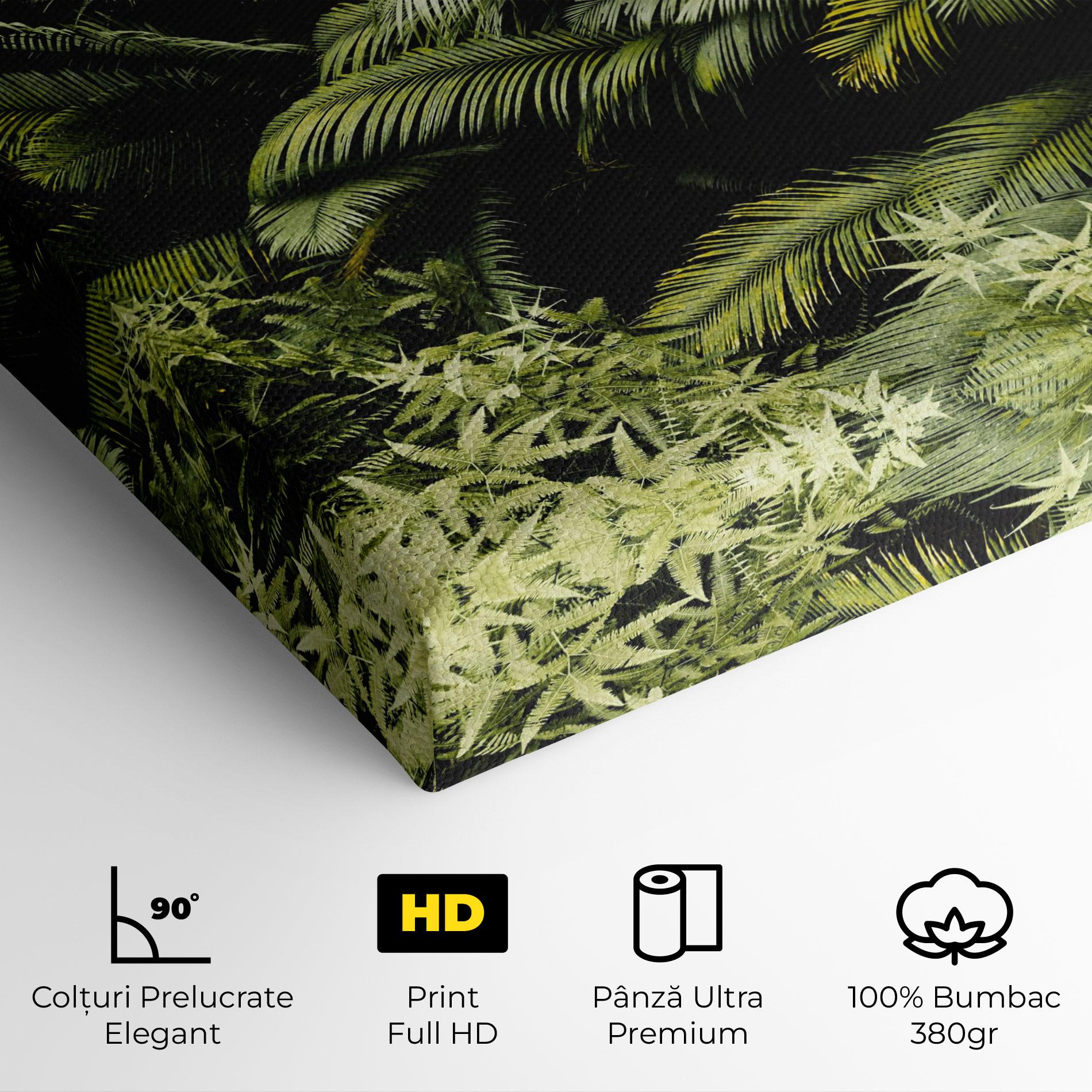 Tablou Canvas Into The Jungle mockup 4