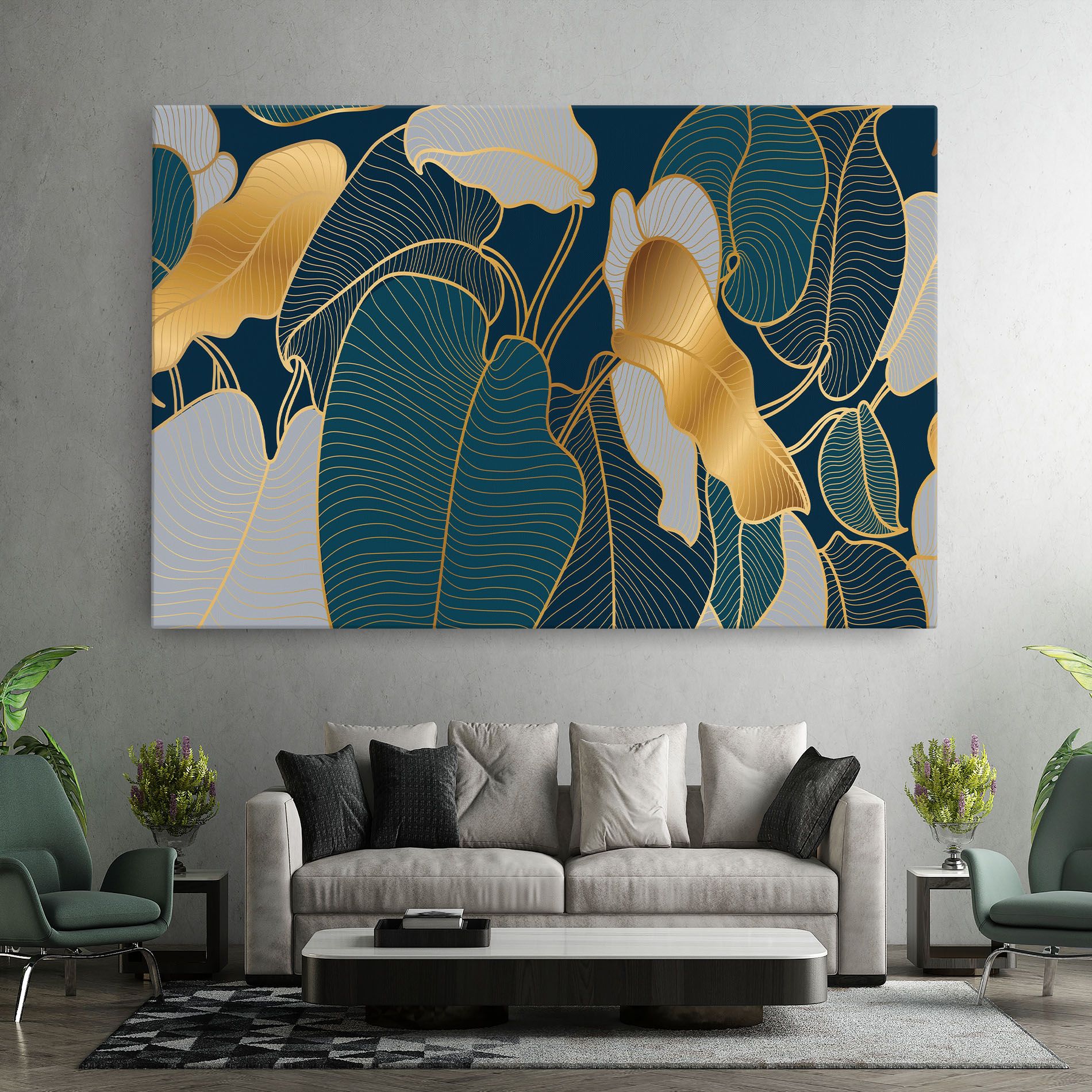 Golden Leaves mockup 7