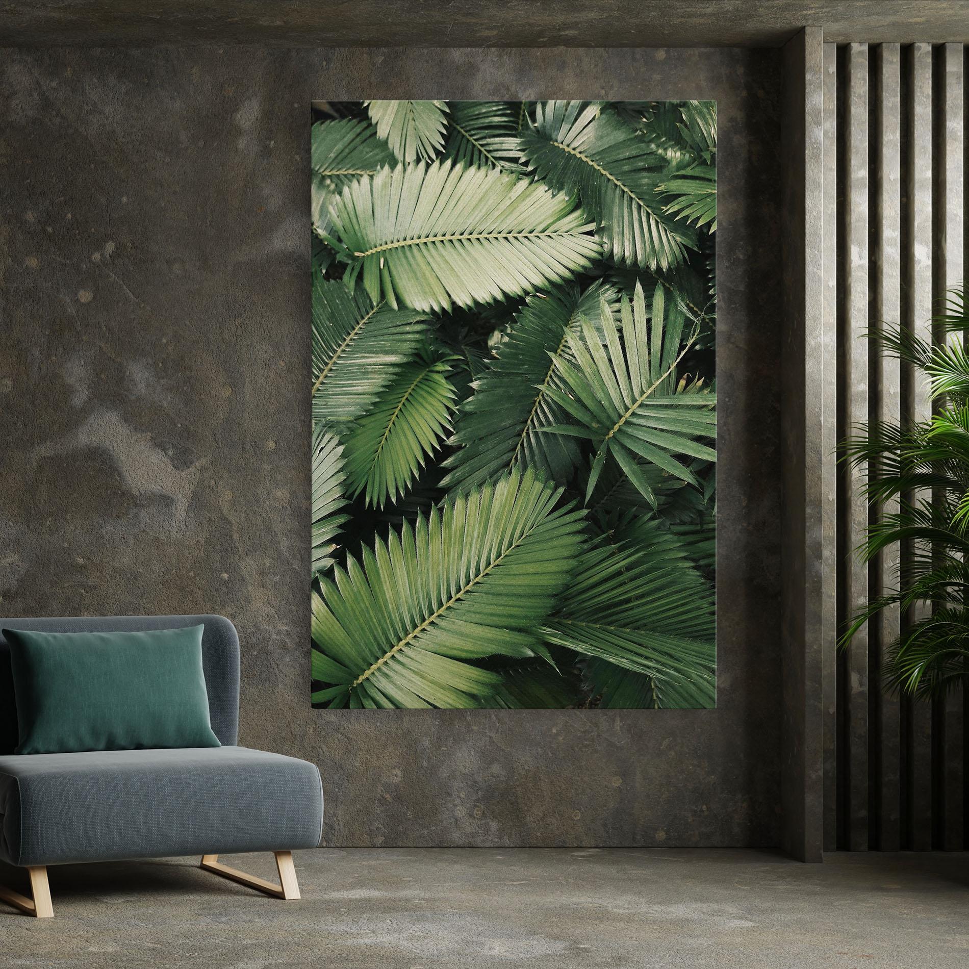 Tablou Canvas Green Leaves mockup 7