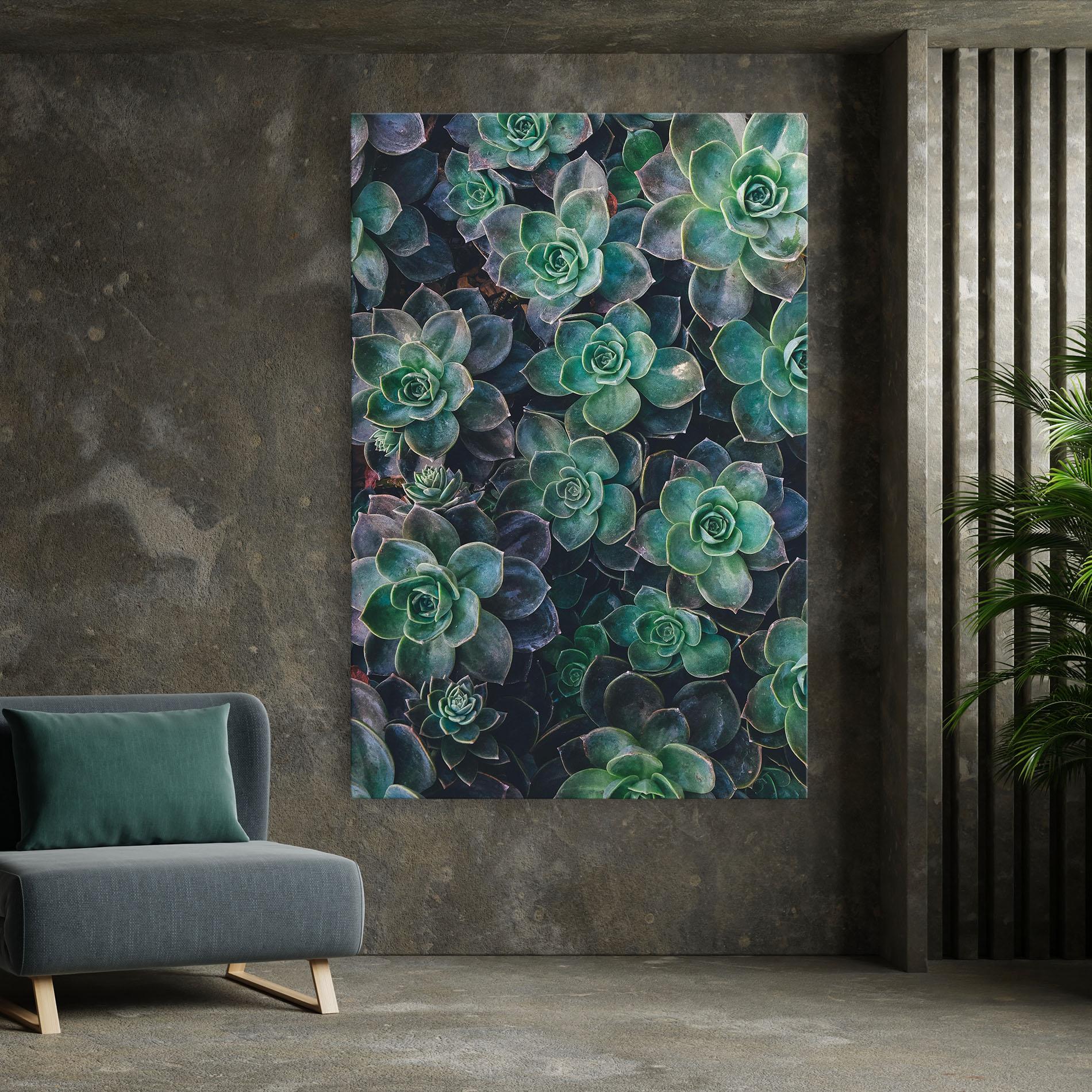 Tablou Canvas Green Lilac Tree mockup 7