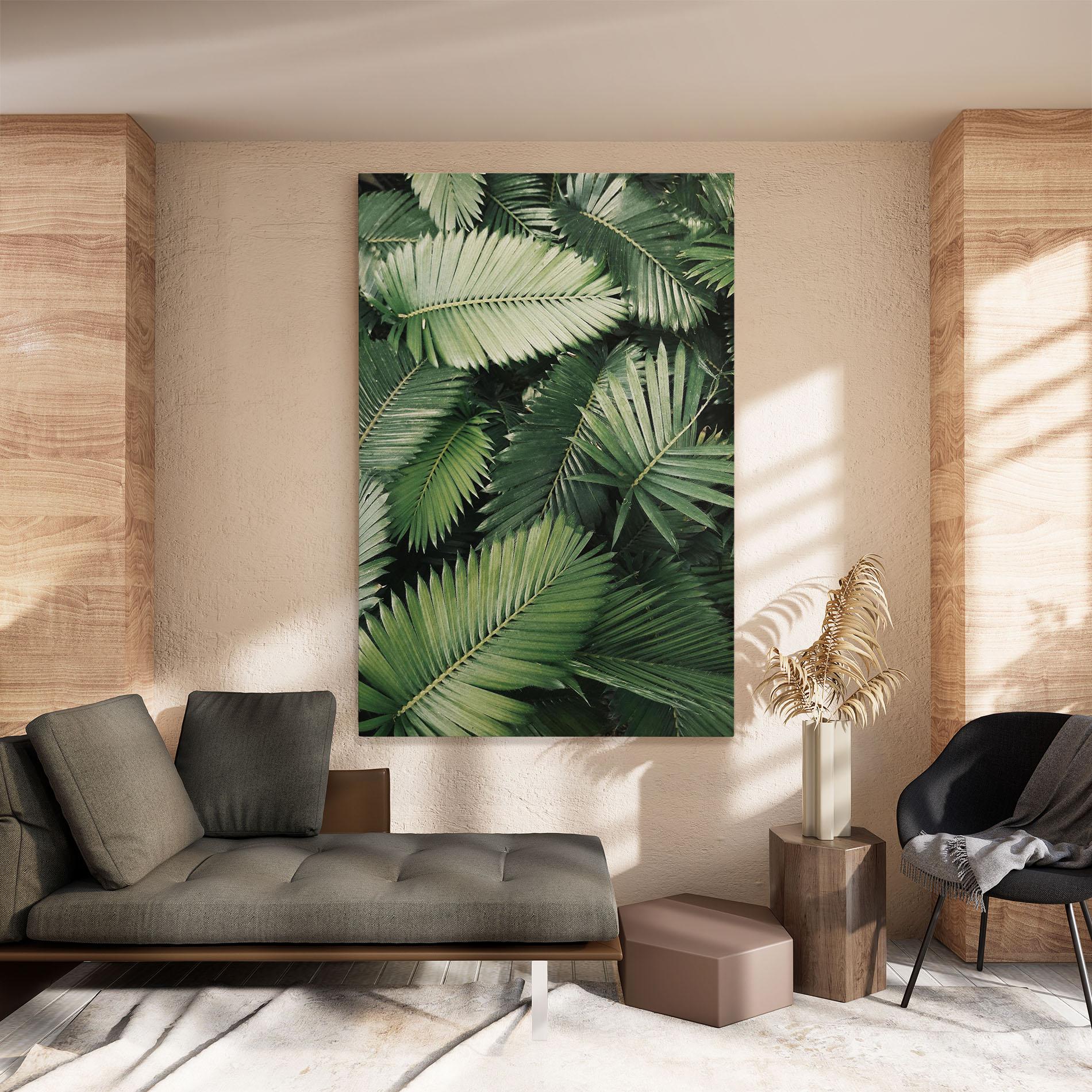 Tablou Canvas Green Leaves mockup 8