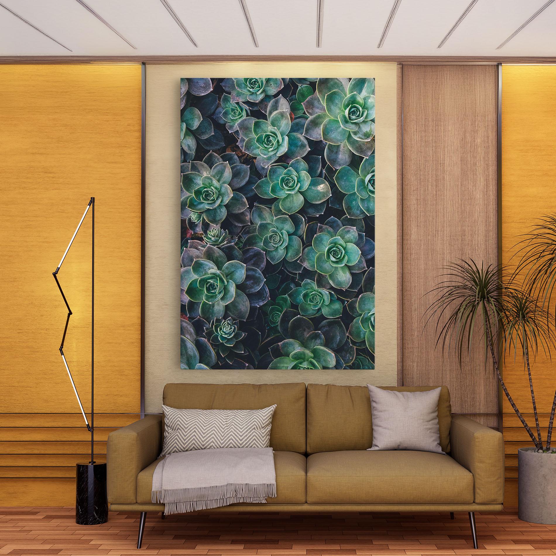 Tablou Canvas Green Lilac Tree mockup 9