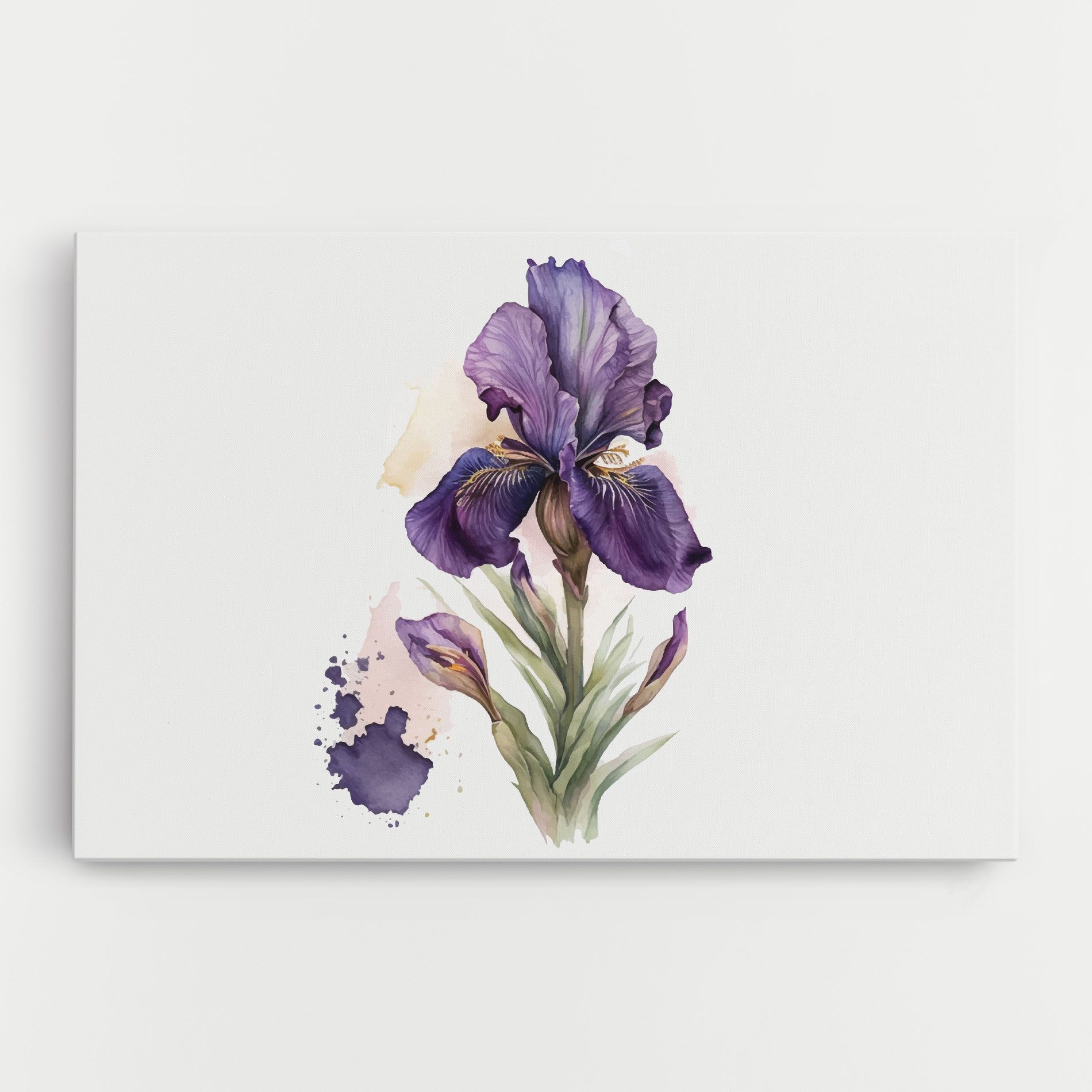 Beautiful Purple Iris mockup 0