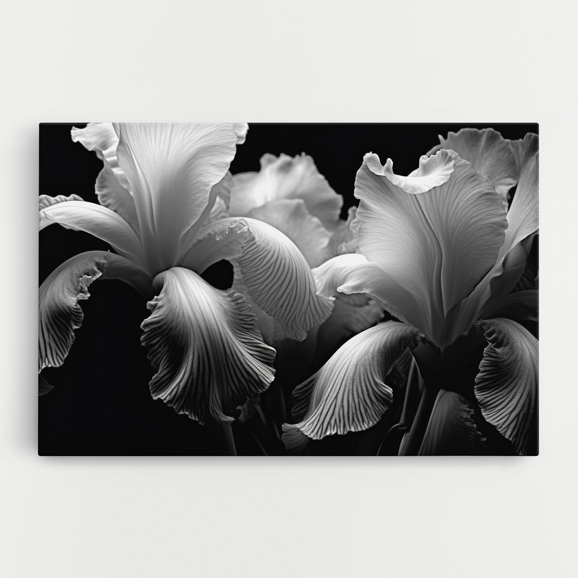 Tablou Canvas Grey Iris mockup 0
