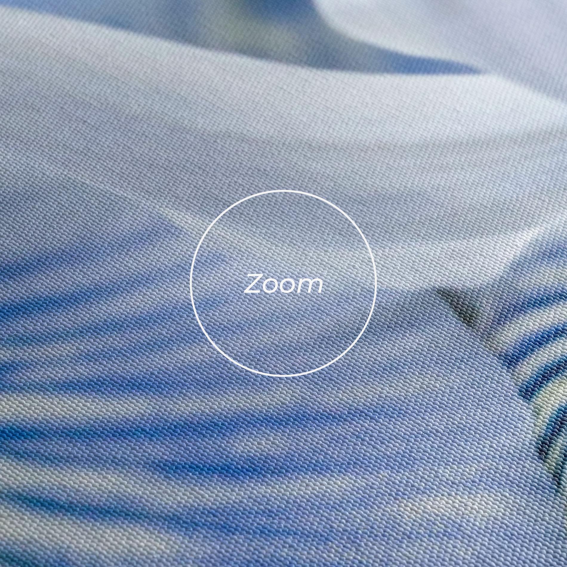 Tablou Canvas Blue Yellow Iris mockup 3