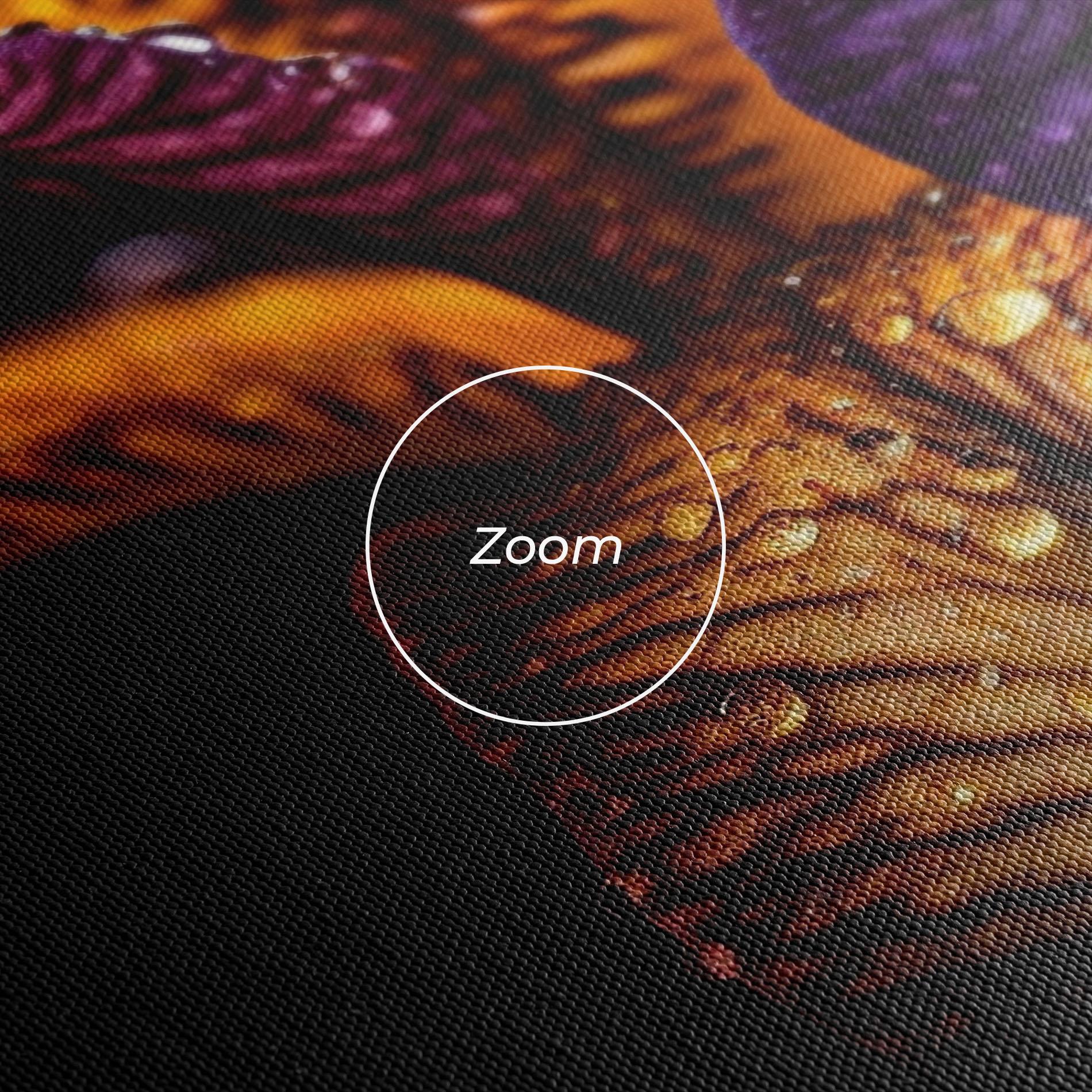 Tablou Canvas Dark Iris After Rain mockup 3