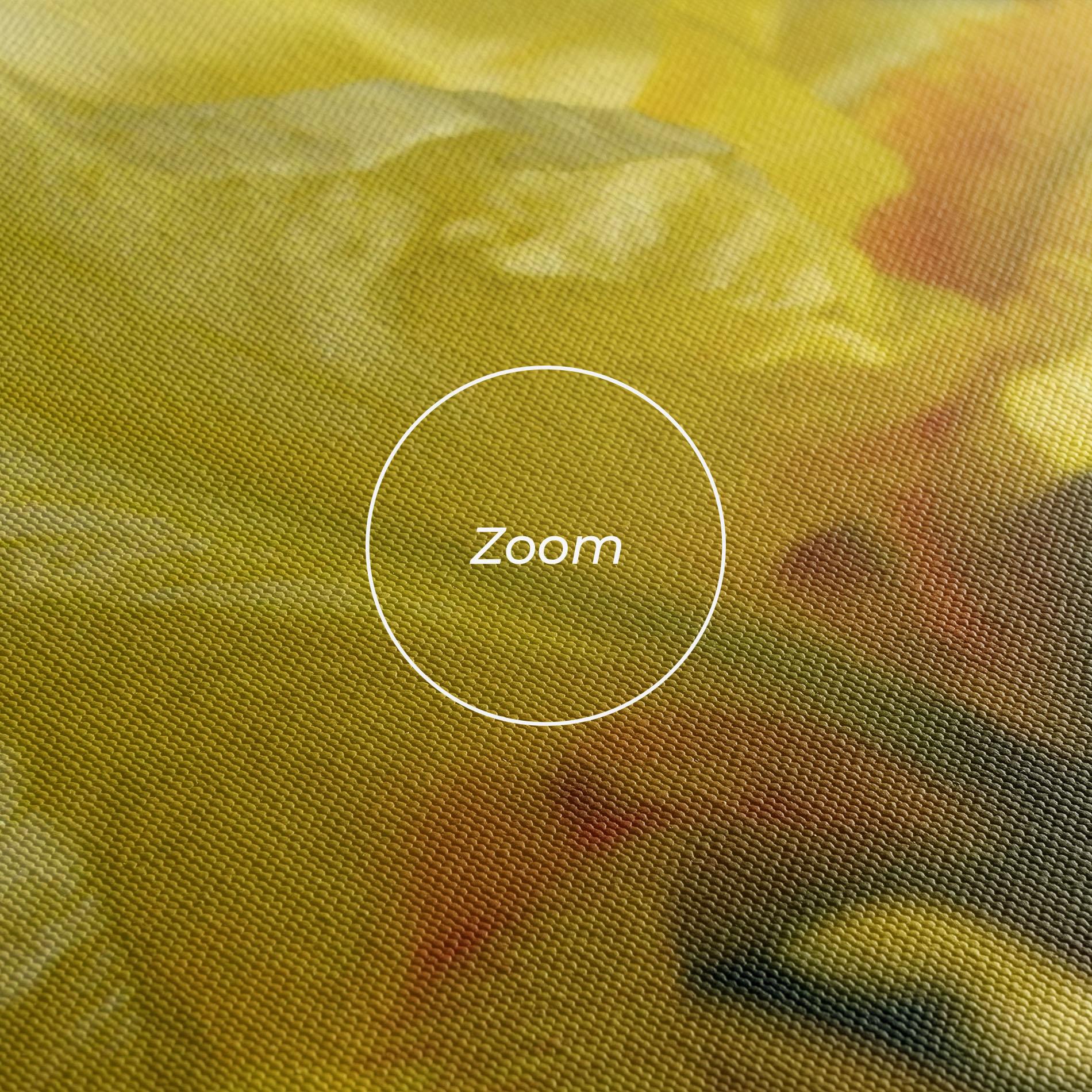 Tablou Canvas Garden Yellow Iris mockup 3