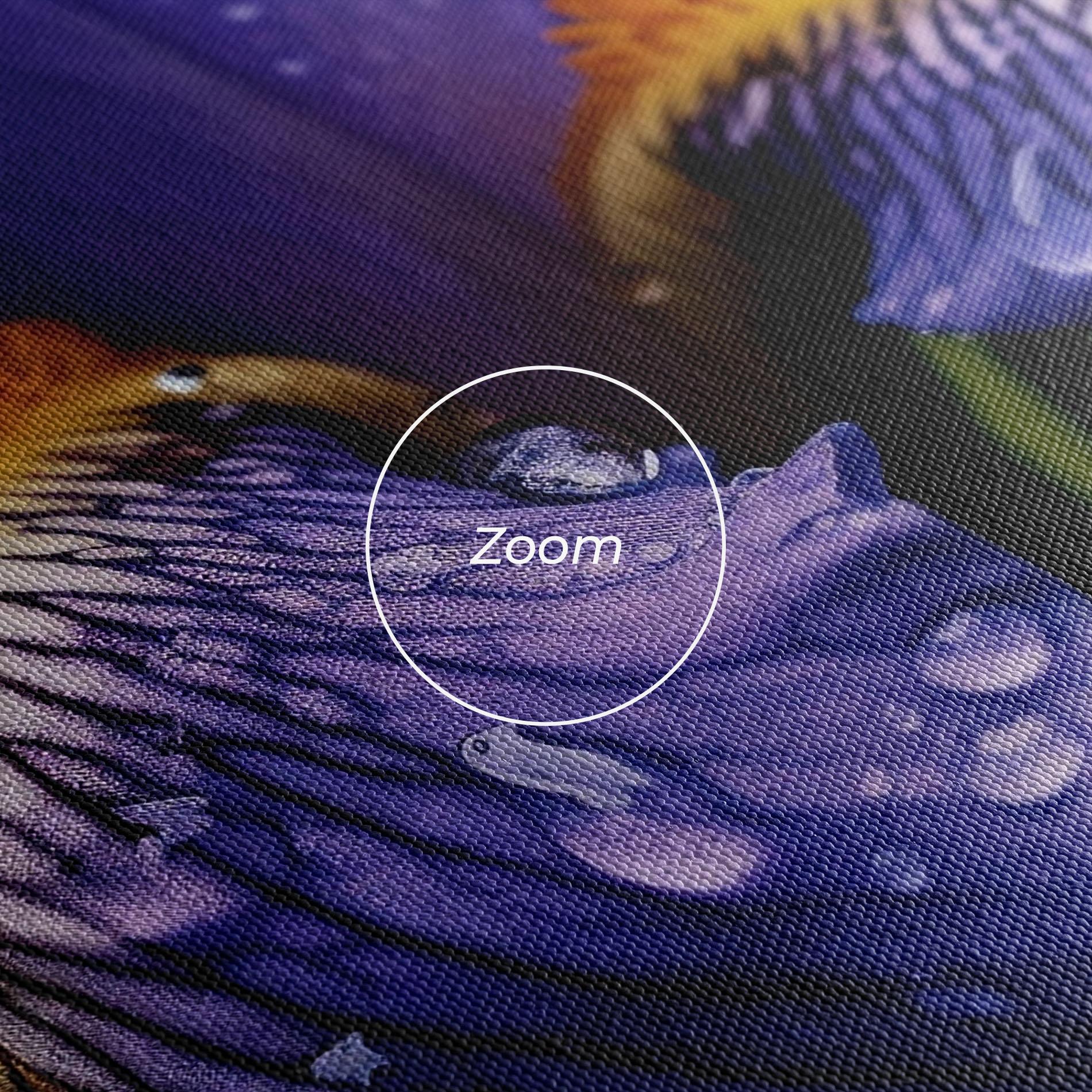 Tablou Canvas Iris After Rain mockup 3