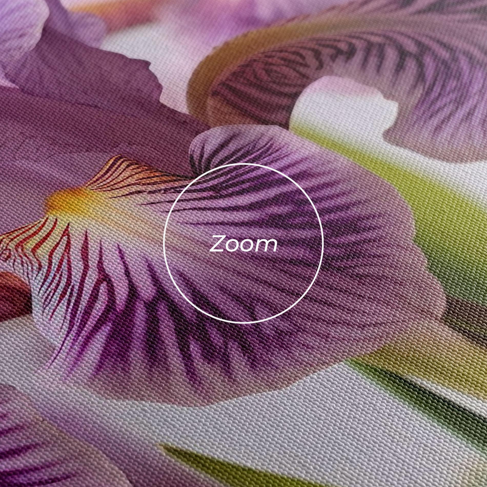 Tablou Canvas Iris In Vase mockup 3