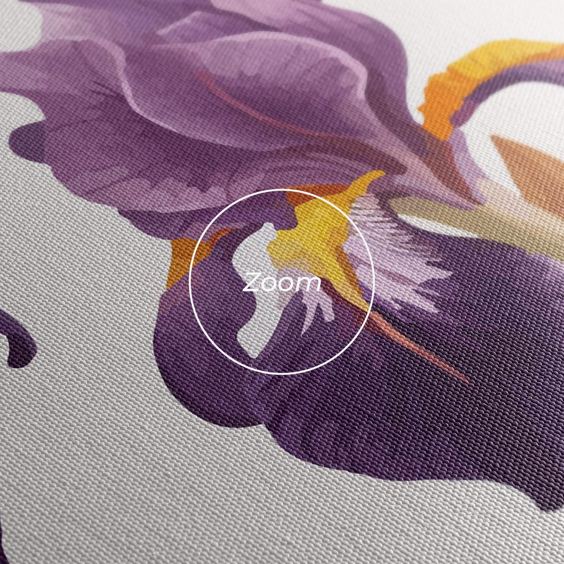 Tablou Canvas Iris Leaf mockup 3