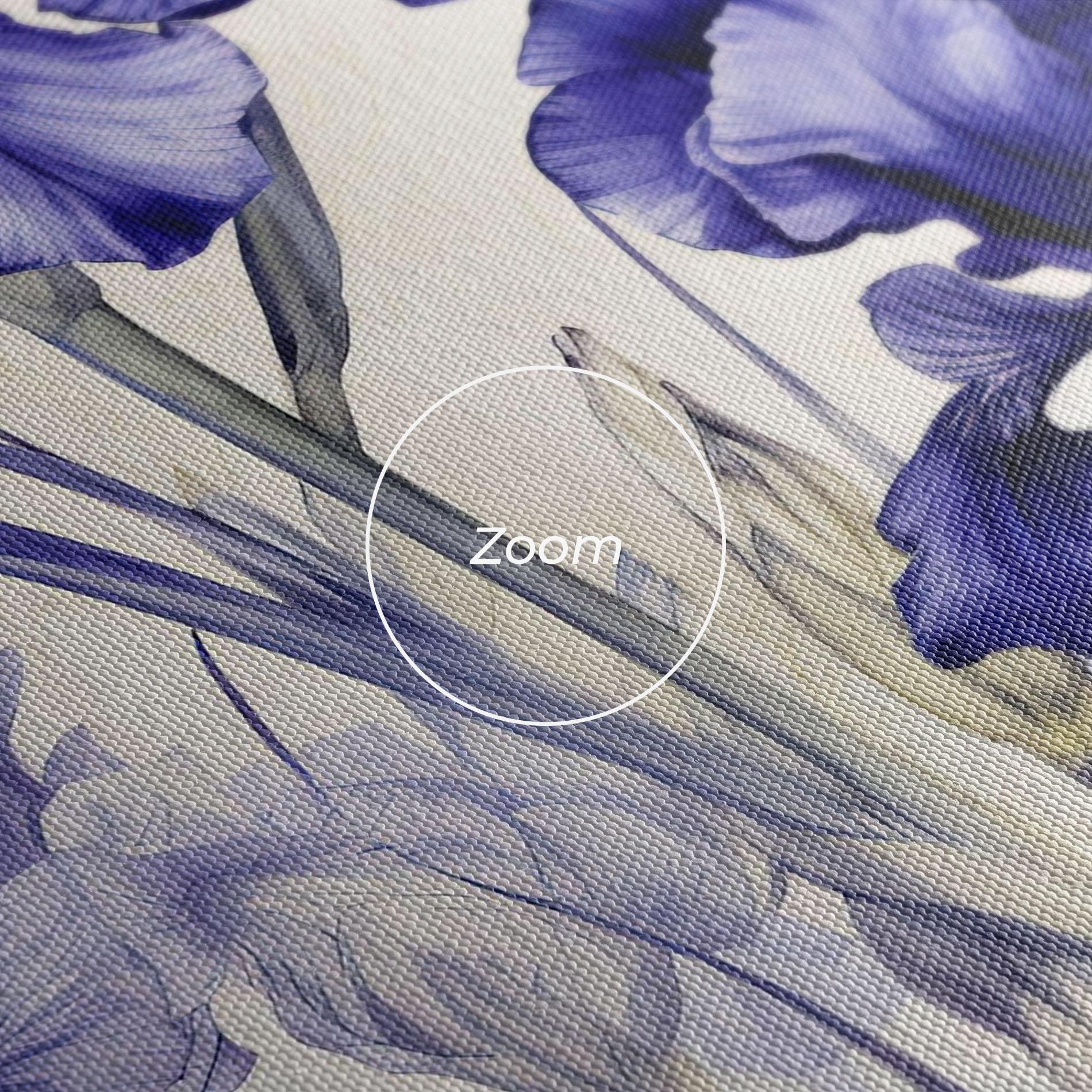 Tablou Canvas Irises Painting mockup 3