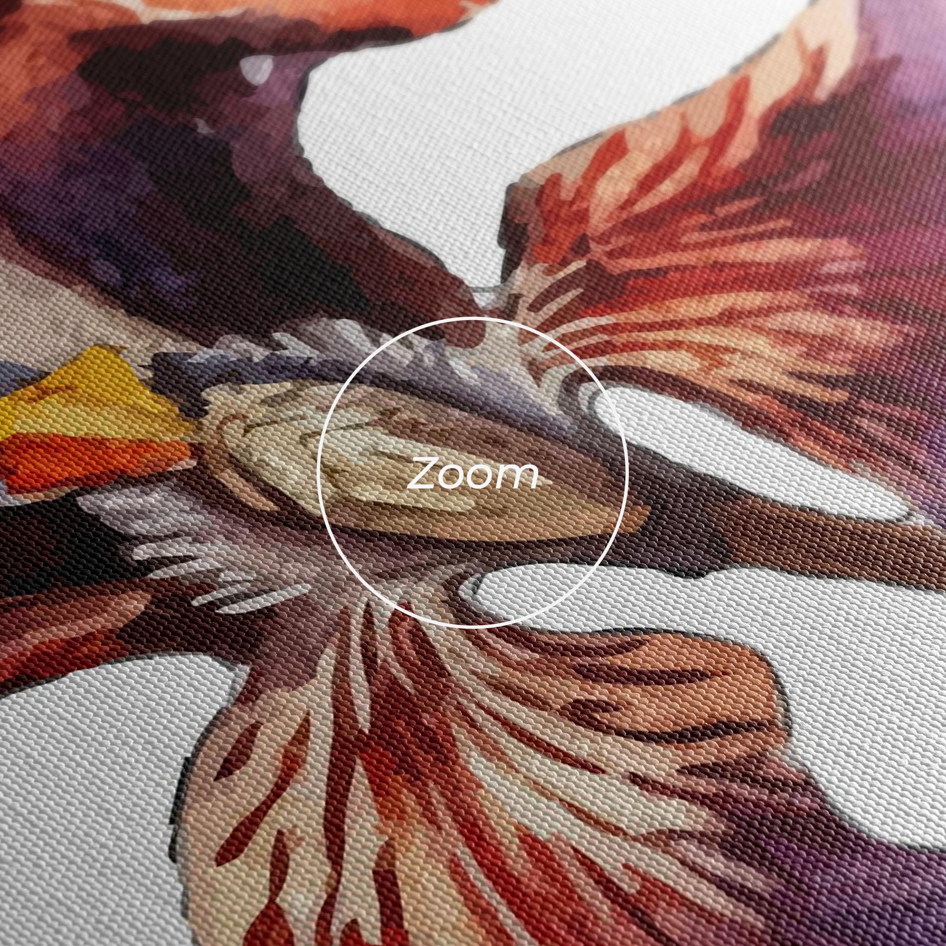 Tablou Canvas Watercolor Iris mockup 3