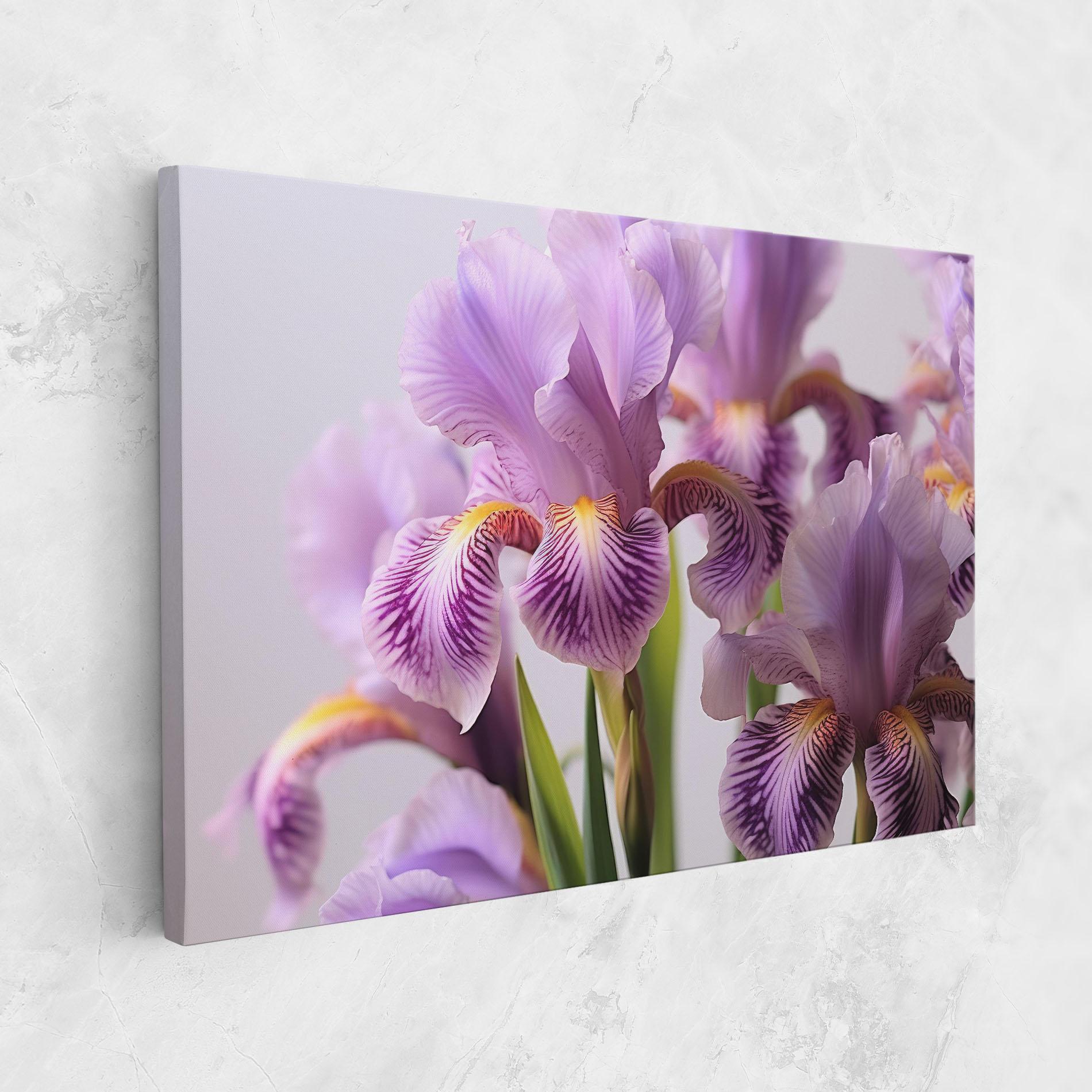 Tablou Canvas Iris In Vase mockup 1