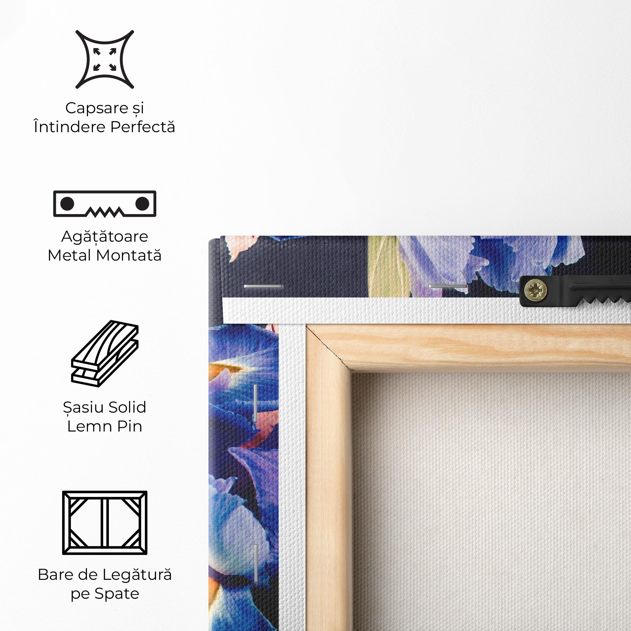 Tablou Canvas Iris Bouquet mockup 5