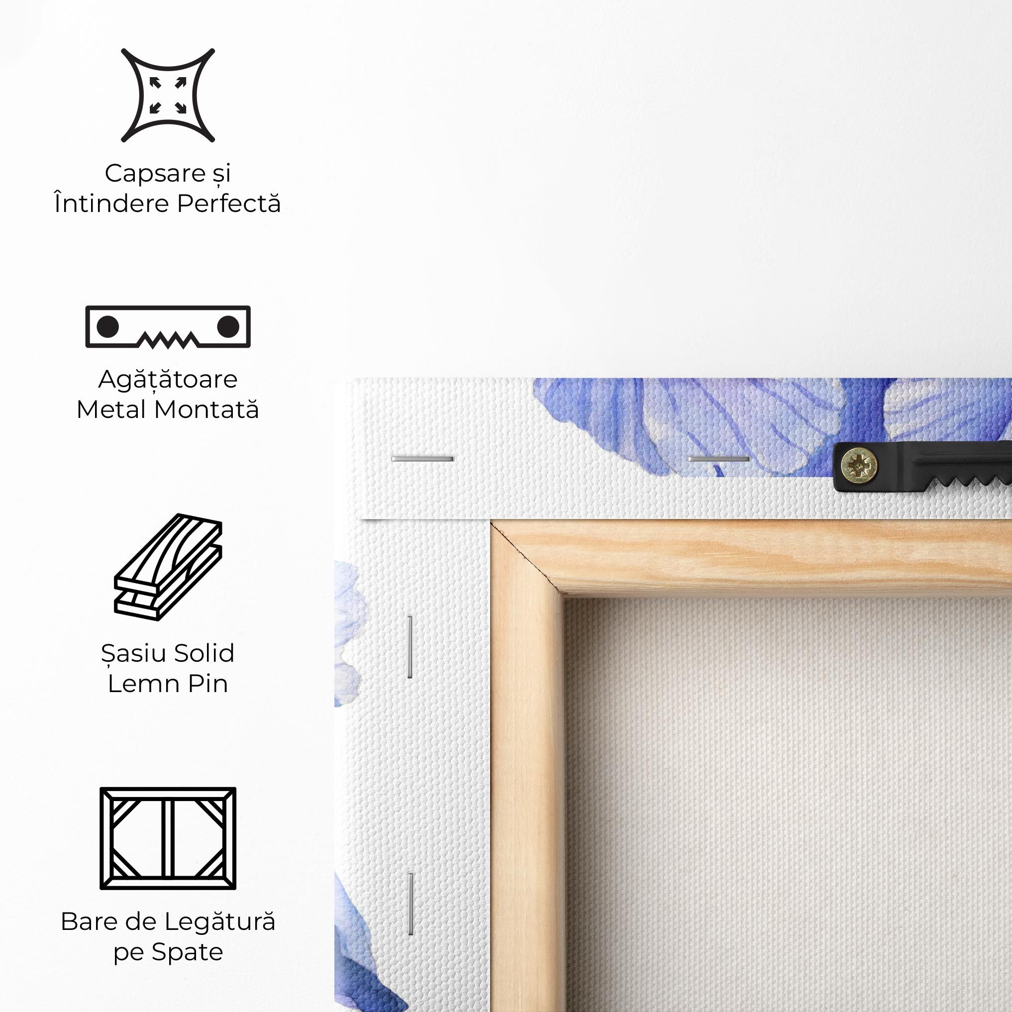 Purple Iris On White mockup 5