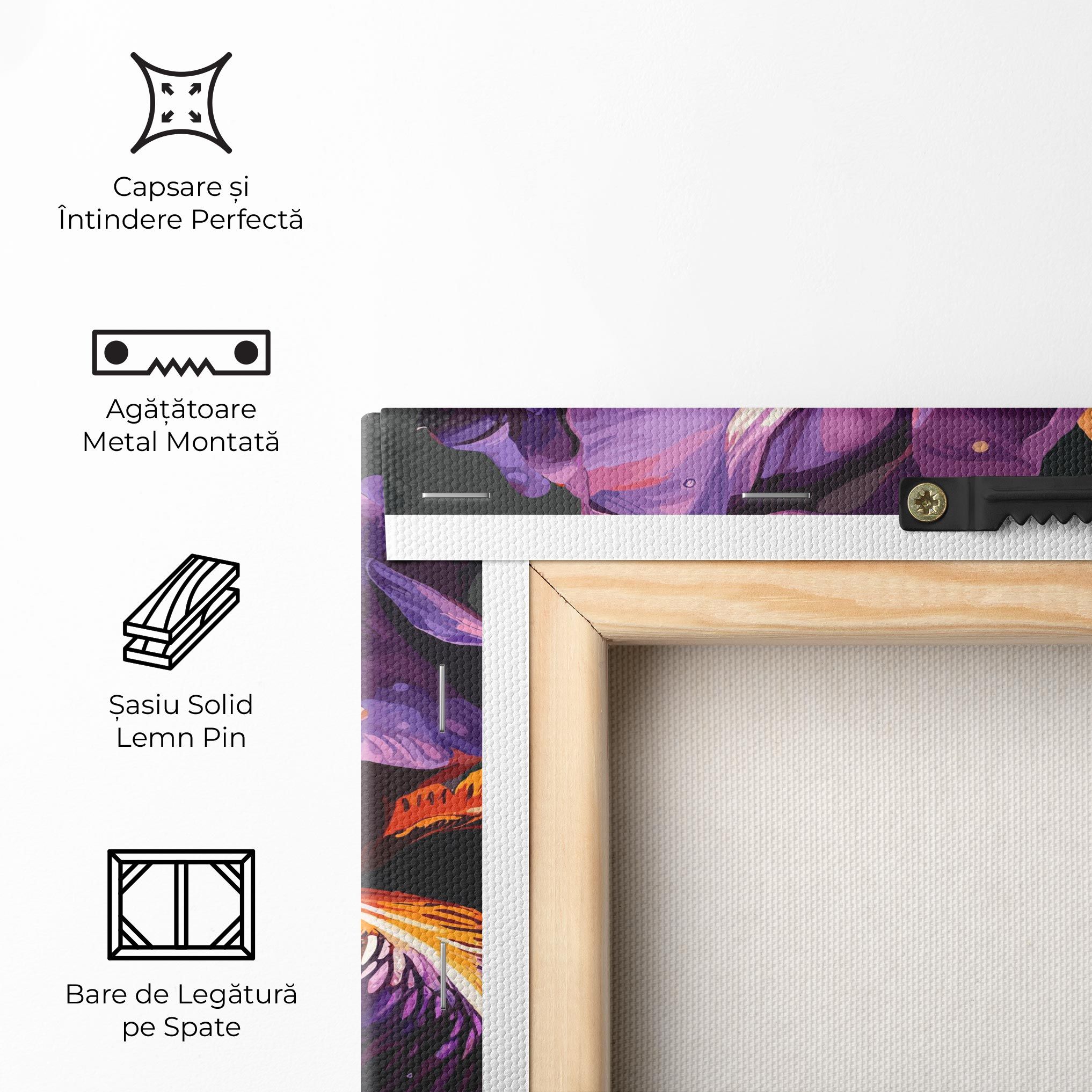 Purple Orange Iris mockup 5