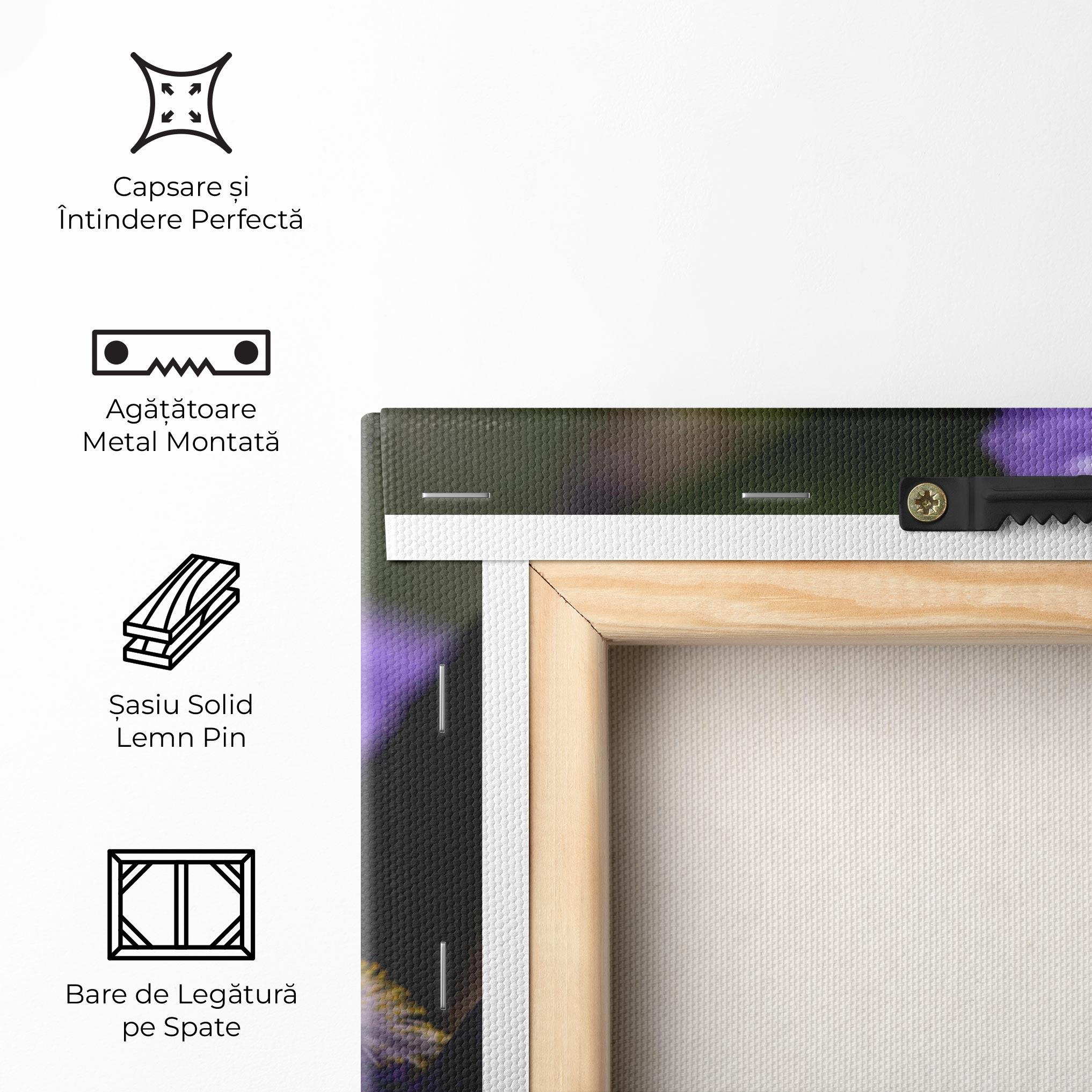 Tablou Canvas Rain In The Garden mockup 5