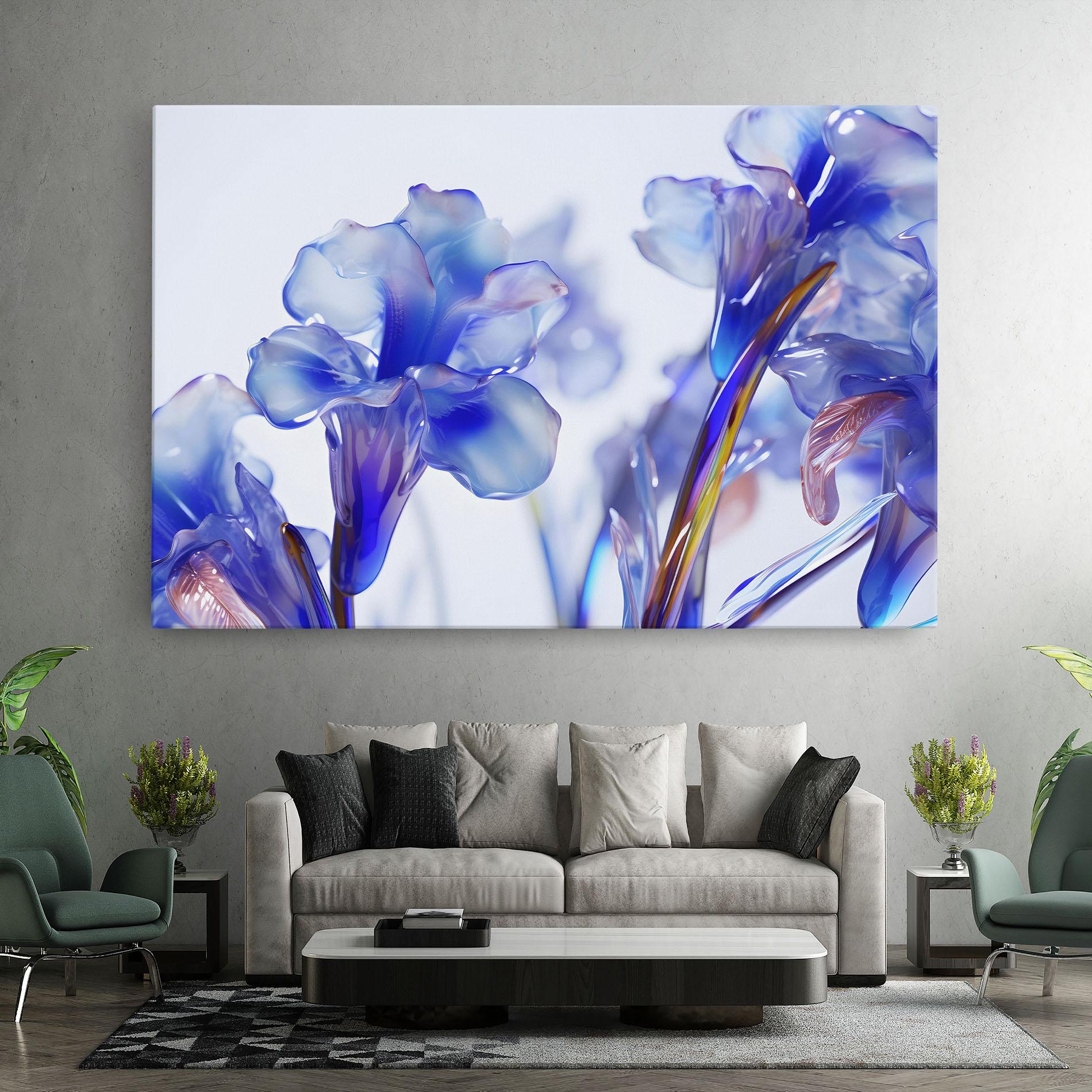 Tablou Canvas Iris Glass mockup 7